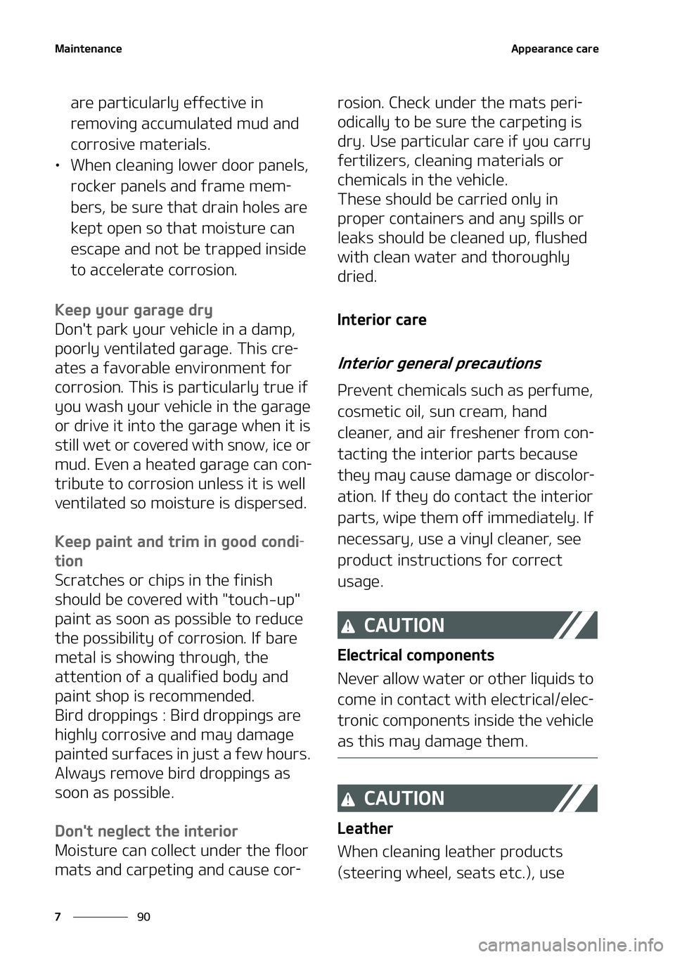KIA STINGER 2022  Owners Manual �.�B�J�O�U�F�O�B�O�D�F
��
�
�" �Q�Q�F�B�S�B�O�D�F� �D�B�S�F
�B�S�F��Q�B�S�U�J�D�V�M�B�S�M�Z��F�G�G�F�D�U�J�W�F��J�O�
�S�F�N�P�W�J�O�H��B�D�D�V�N�V�M�B�U�F�E��N�V�E��B�O�E�
�D�P�S�S�P�T�J�W
