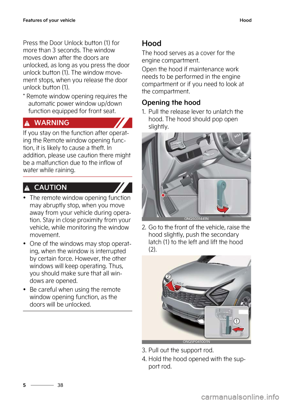 KIA SPORTAGE PHEV 2023  Owners Manual ��F�B�U�V�S�F�T��P�G��Z�P�V�S��W�F�I�J�D�M�F
��
�
�)�P�P�E
�1�S�F�T�T��U�I�F��%�P�P�S��6�O�M�P�D�L��C�V�U�U�P�O��	��
��G�P�S�
�N�P�S�F��U�I�B�O����T�F�D�P�O�E�T���5�I�F��X�J�O�E�