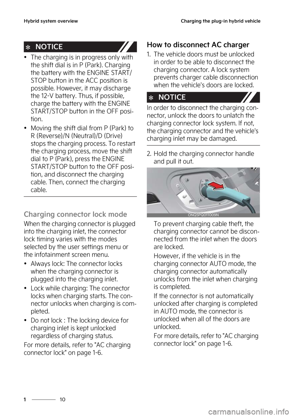 KIA SPORTAGE PHEV 2023 User Guide �)�Z�C�S�J�E��T�Z�T�U�F�N��P�W�F�S�W�J�F�X
��
�
�$�I�B�S�H�J�O�H��U�I�F��Q�M�V�H��J�O��I�Z�C�S�J�E��W�F�I�J�D�M�F
�/�0�5�*�$�&
