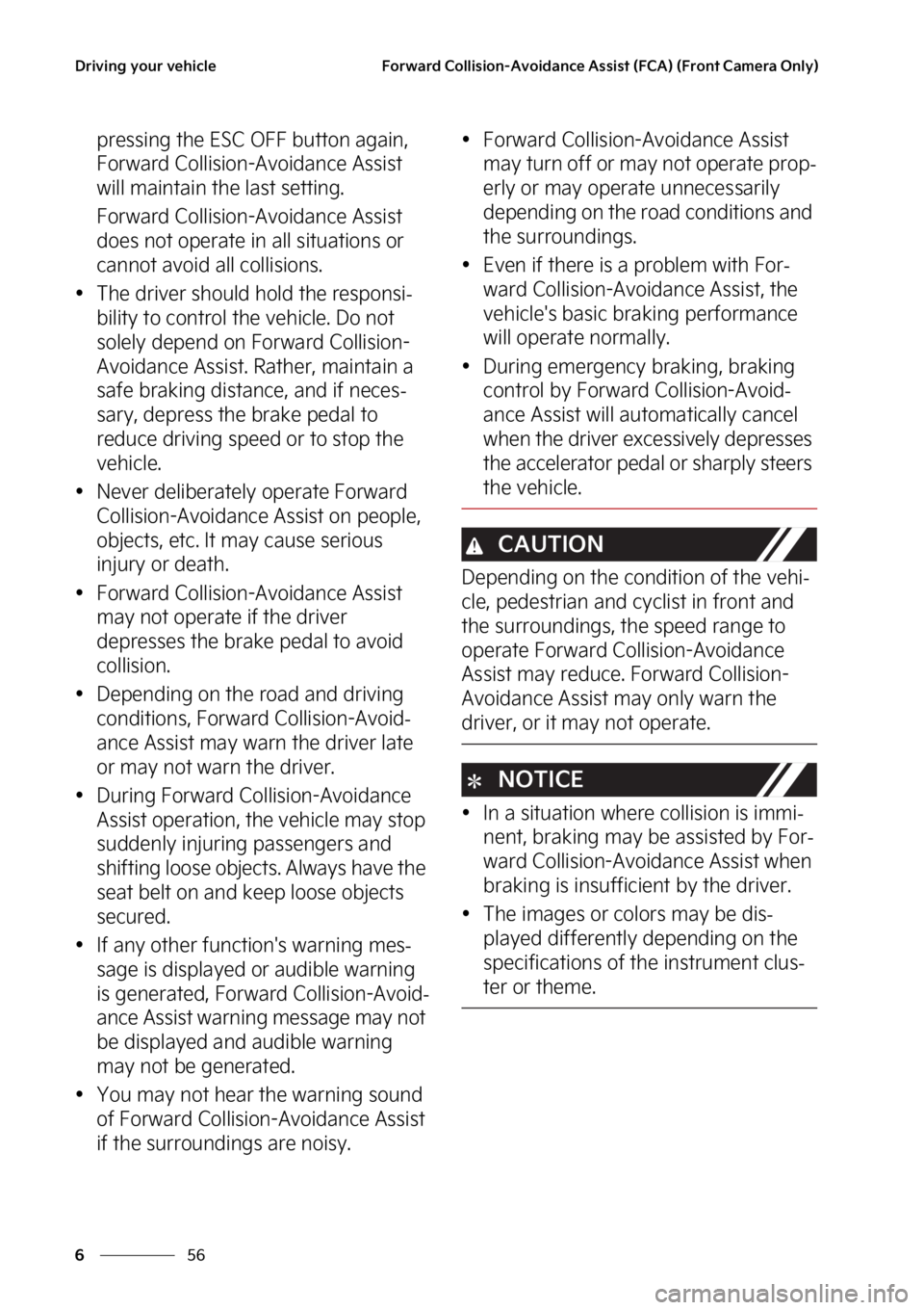 KIA SPORTAGE PHEV 2023  Owners Manual �%�S�J�W�J�O�H��Z�P�V�S��W�F�I�J�D�M�F
��
�
��P�S�X�B�S�E��$�P�M�M�J�T�J�P�O��"�W�P�J�E�B�O�D�F��"�T�T�J�T�U��	��$�"�
��	��S�P�O�U��$�B�N�F�S�B��0�O�M�Z�

�Q�S�F�T�T�J�O�H��U�I�F��&�4