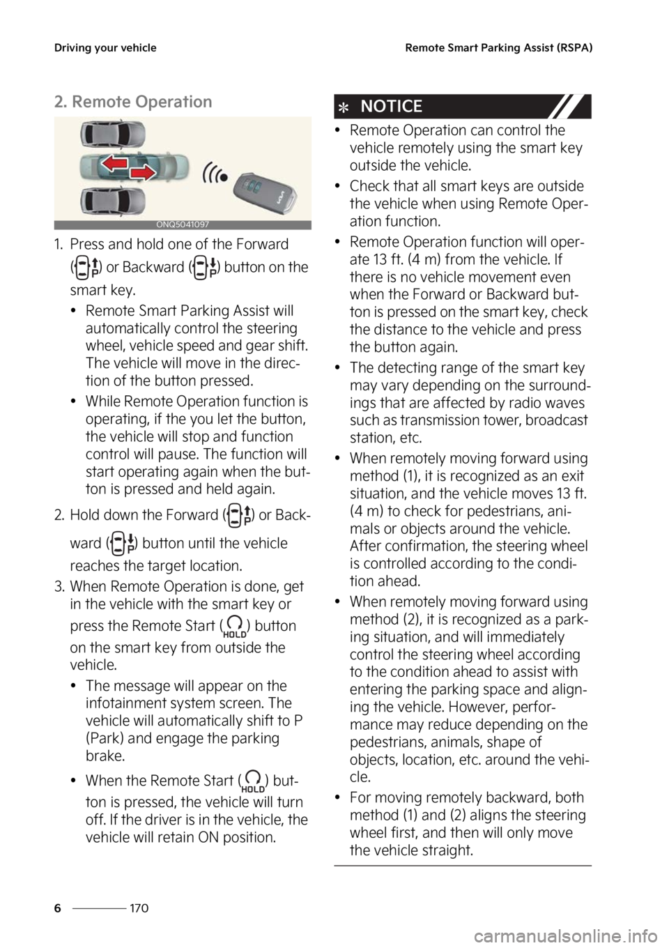 KIA SPORTAGE PHEV 2023  Owners Manual �%�S�J�W�J�O�H��Z�P�V�S��W�F�I�J�D�M�F
���
�
�3�F�N�P�U�F��4�N�B�S�U��1�B�S�L�J�O�H��"�T�T�J�T�U��	�3�4�1�"�

����3�F�N�P�U�F��0�Q�F�S�B�U�J�P�O
�� �1�S�F�T�T��B�O�E��I�P�M�E��P�O�F