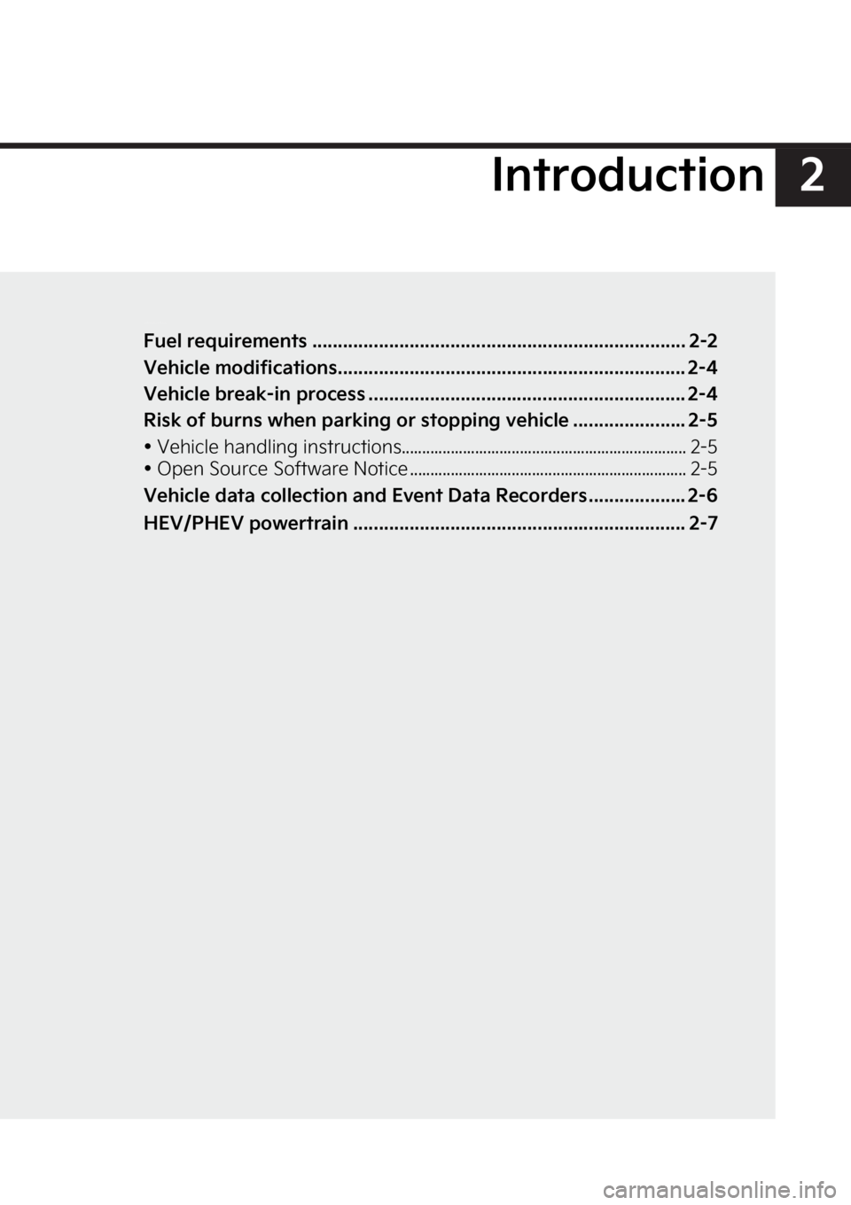 KIA SPORTAGE PHEV 2023 Service Manual �
�*�O�U�S�P�E�V�D�U�J�P�O
�*�O�U�S�P�E�V�D�U�J�P�O
��V�F�M��S�F�R�V�J�S�F�N�F�O�U�T ��������������������������������������������������������