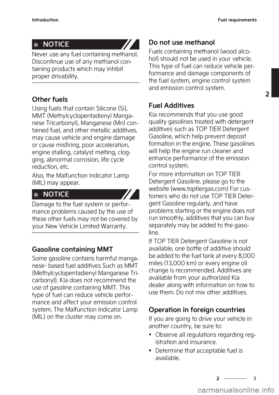 KIA SPORTAGE PHEV 2023 Service Manual �
�
�
�*�O�U�S�P�E�V�D�U�J�P�O��V�F�M��S�F�R�V�J�S�F�N�F�O�U�T
�/�0�5�*�$�&
�/�F�W�F�S��V�T�F��B�O�Z��G�V�F�M��D�P�O�U�B�J�O�J�O�H��N�F�U�I�B�O�P�M��
�%�J�T�D�P�O�U�J�O�V�F��V�T�F��P�G�