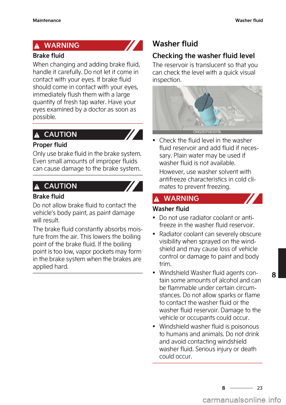 KIA SPORTAGE PHEV 2023  Owners Manual ��
�
�
�.�B�J�O�U�F�O�B�O�D�F�8�B�T�I�F�S��G�M�V�J�E
�8�"�3�/�*�/�(
�#�S�B�L�F��G�M�V�J�E
�8�I�F�O��D�I�B�O�H�J�O�H��B�O�E��B�E�E�J�O�H��C�S�B�L�F��G�M�V�J�E�
�
�I�B�O�E�M�F��J�U��D�B�S�