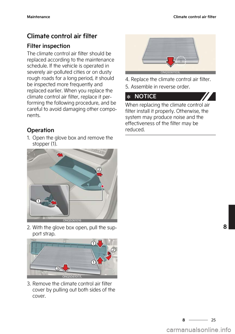 KIA SPORTAGE PHEV 2023  Owners Manual ��
�
�
�.�B�J�O�U�F�O�B�O�D�F�$�M�J�N�B�U�F��D�P�O�U�S�P�M��B�J�S��G�J�M�U�F�S
�$�M�J�N�B�U�F��D�P�O�U�S�P�M��B�J�S��G�J�M�U�F�S
��J�M�U�F�S��J�O�T�Q�F�D�U�J�P�O
�5�I�F��D�M�J�N�B�U�F��D