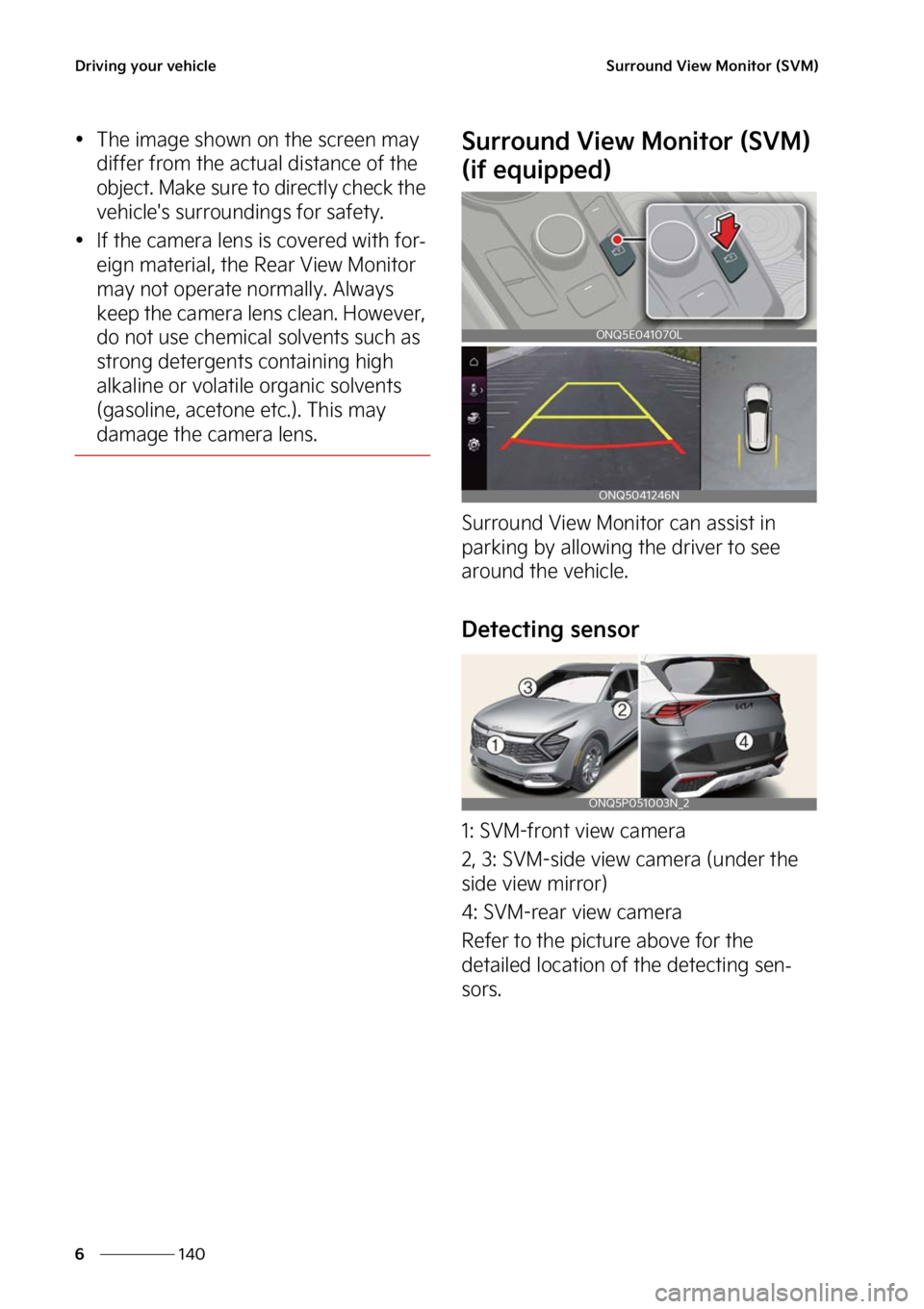 KIA SPORTAGE HYBRID 2023  Owners Manual �%�S�J�W�J�O�H��Z�P�V�S��W�F�I�J�D�M�F
���
�
�4�V�S�S�P�V�O�E��7�J�F�X��.�P�O�J�U�P�S��	�4�7�.�

