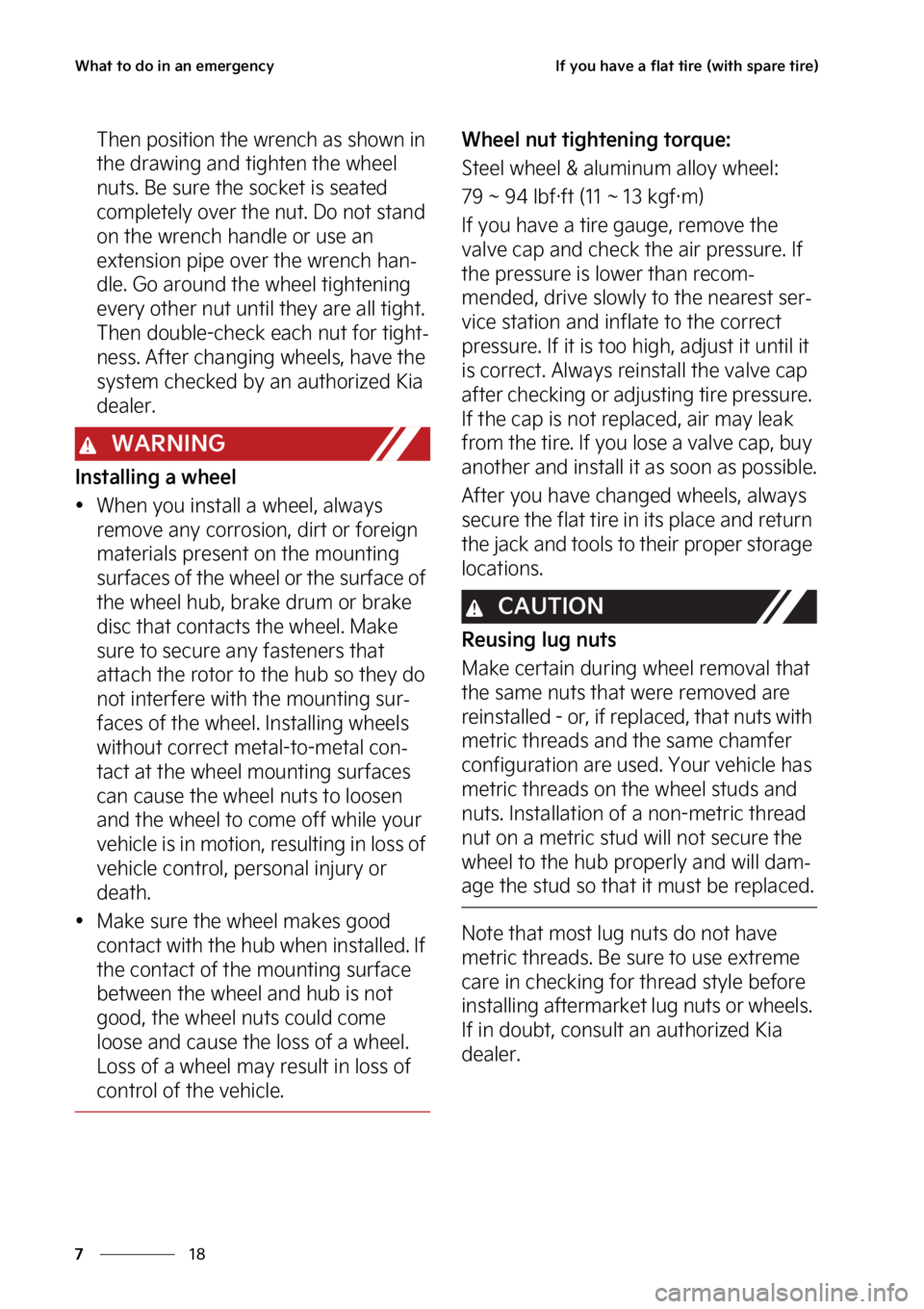 KIA SPORTAGE HYBRID 2023  Owners Manual �8�I�B�U��U�P��E�P��J�O��B�O��F�N�F�S�H�F�O�D�Z
��
�
�*�G��Z�P�V��I�B�W�F��B��G�M�B�U��U�J�S�F��	�X�J�U�I��T�Q�B�S�F��U�J�S�F�

�5�I�F�O��Q�P�T�J�U�J�P�O��U�I�F��X�S�F�O�D�I��B�T�