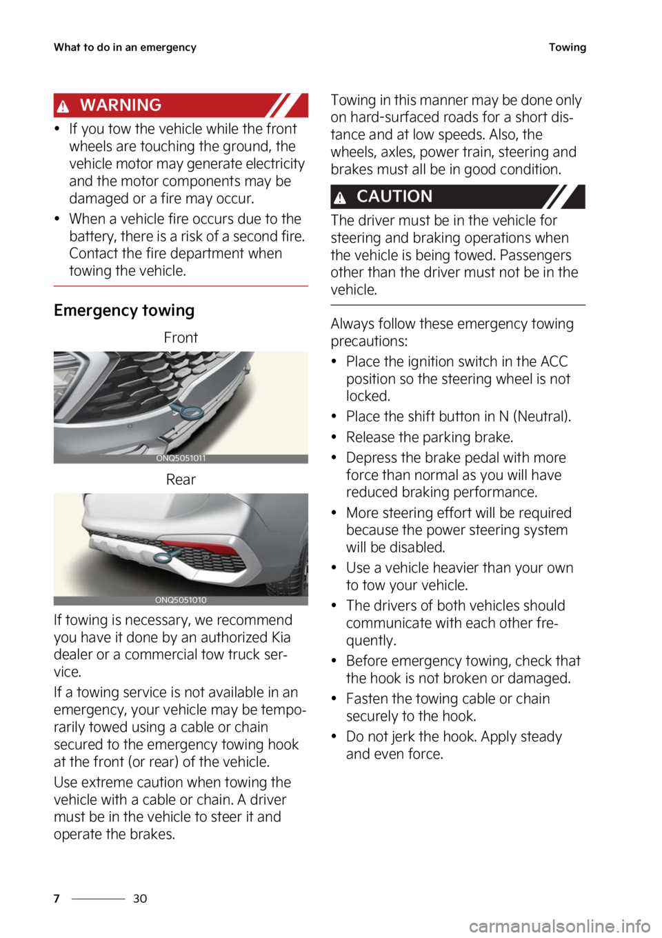 KIA SPORTAGE HYBRID 2023  Owners Manual �8�I�B�U��U�P��E�P��J�O��B�O��F�N�F�S�H�F�O�D�Z
��
�
�5�P�X�J�O�H
�8�"�3�/�*�/�(
