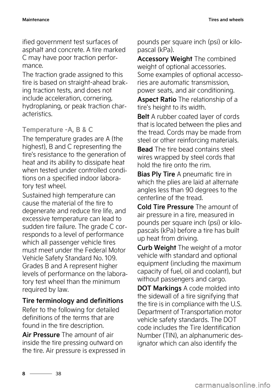 KIA SPORTAGE HYBRID 2023  Owners Manual �.�B�J�O�U�F�O�B�O�D�F
��
�
�5�J�S�F�T��B�O�E��X�I�F�F�M�T
�J�G�J�F�E��H�P�W�F�S�O�N�F�O�U��U�F �T�U��T�V�S�G�B�D�F�T��P�G�
�B�T�Q�I�B�M�U��B�O�E��D�P�O�D�S�F�U�F���"��U�J�S�F��N�B�S�L