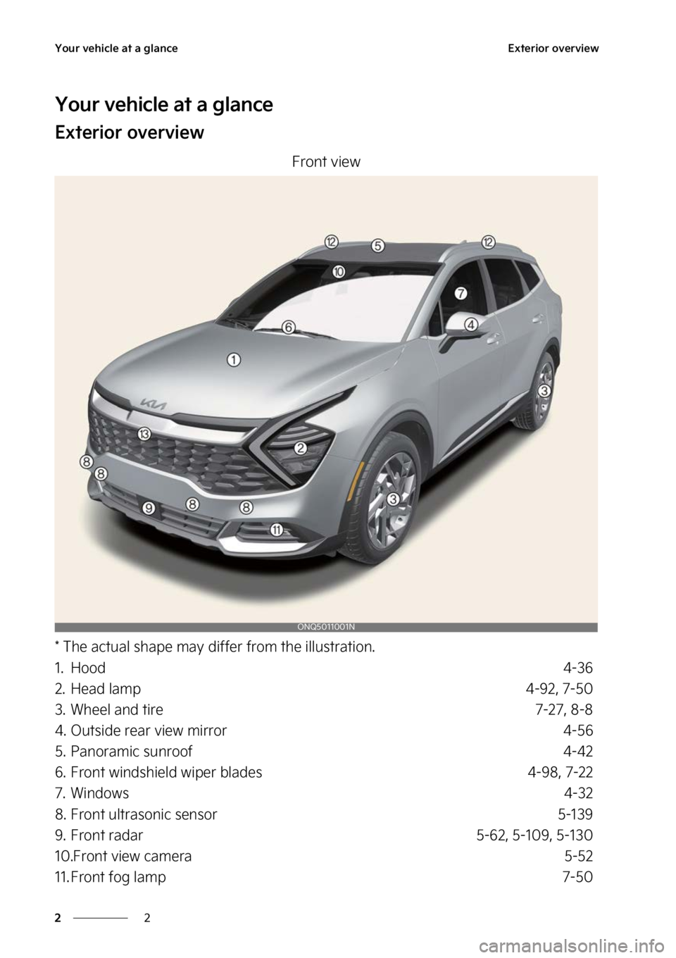 KIA SPORTAGE 2023 User Guide �:�P�V�S��W�F�I�J�D�M�F��B�U��B��H�M�B�O�D�F
�
�
�&�Y�U�F�S�J�P�S��P�W�F�S�W�J�F�X
�:�P�V�S��W�F�I�J�D�M�F��B�U��B��H�M�B�O�D�F
�&�Y�U�F�S�J�P�S��P�W�F�S�W�J�F�X
��S�P�O�U��W�J�F�X
���