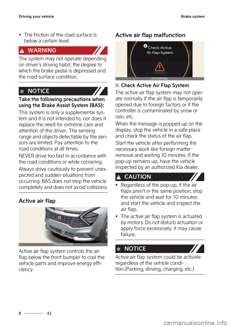 KIA SPORTAGE 2023  Owners Manual �%�S�J�W�J�O�H��Z�P�V�S��W�F�I�J�D�M�F
��
�
�#�S�B�L�F��T�Z�T�U�F�N
