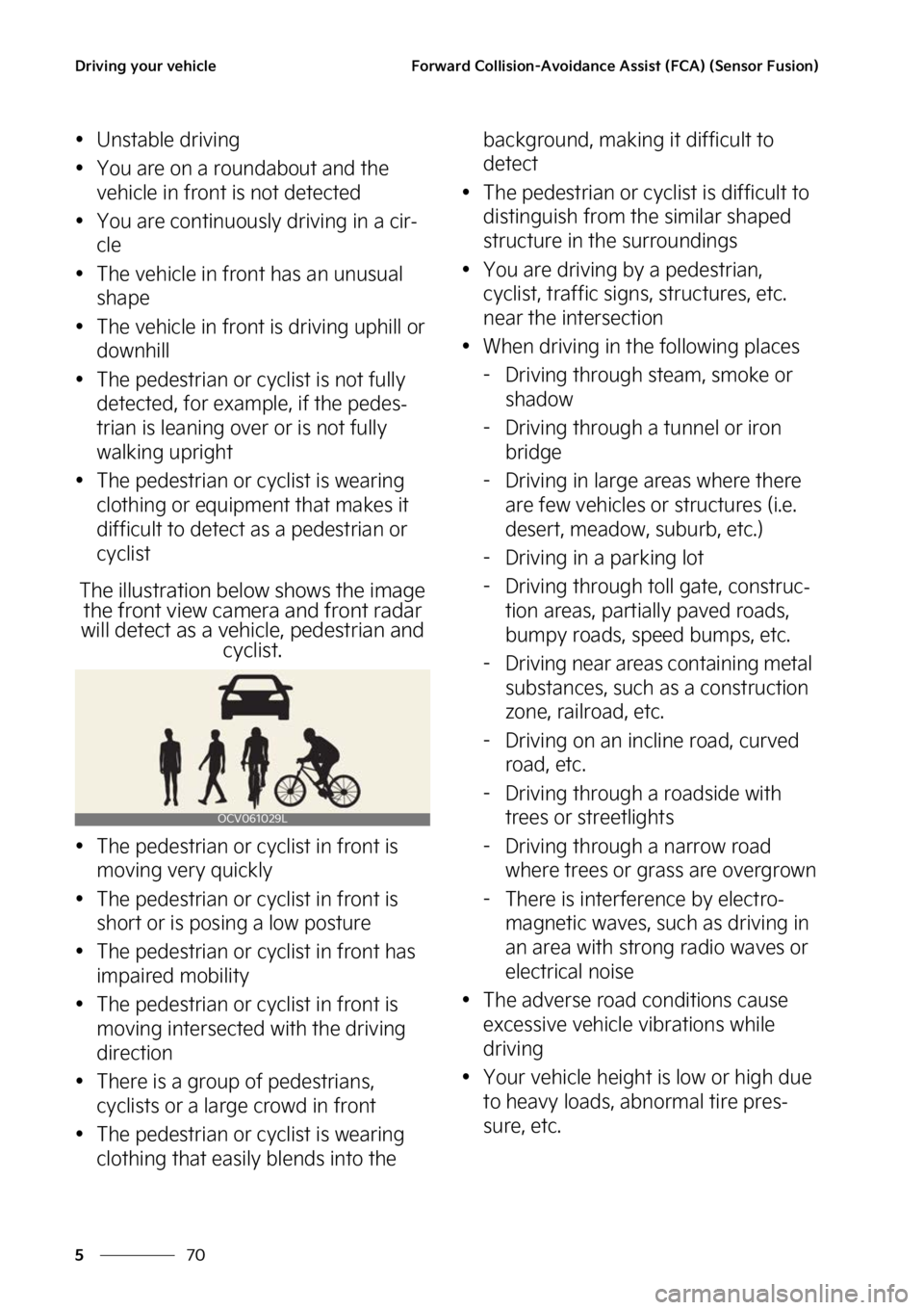 KIA SPORTAGE 2023  Owners Manual �%�S�J�W�J�O�H��Z�P�V�S��W�F�I�J�D�M�F
��
�
��P�S�X�B�S�E��$�P�M�M�J�T�J�P�O��"�W�P�J�E�B�O�D�F��"�T�T�J�T�U��	��$�"�
��	�4�F�O�T�P�S���V�T�J�P�O�

