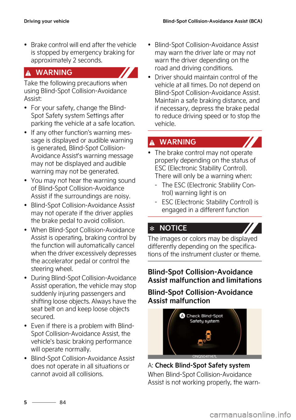 KIA SPORTAGE 2023  Owners Manual �%�S�J�W�J�O�H��Z�P�V�S��W�F�I�J�D�M�F
��
�
�#�M�J�O�E��4�Q�P�U��$�P�M�M�J�T�J�P�O��"�W�P�J�E�B�O�D�F��"�T�T�J�T�U��	�#�$�"�


