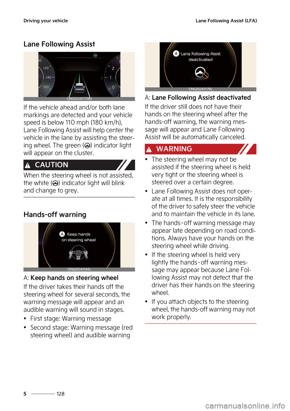 KIA SPORTAGE 2023  Owners Manual �%�S�J�W�J�O�H��Z�P�V�S��W�F�I�J�D�M�F
���
�
�-�B�O�F���P�M�M�P�X�J�O�H��"�T�T�J�T�U��	�-��"�

�-�B�O�F���P�M�M�P�X�J�O�H��"�T�T�J�T�U
�*�G��U�I�F��W�F�I�J�D�M�F��B�I�F�B�E��B�O�E��