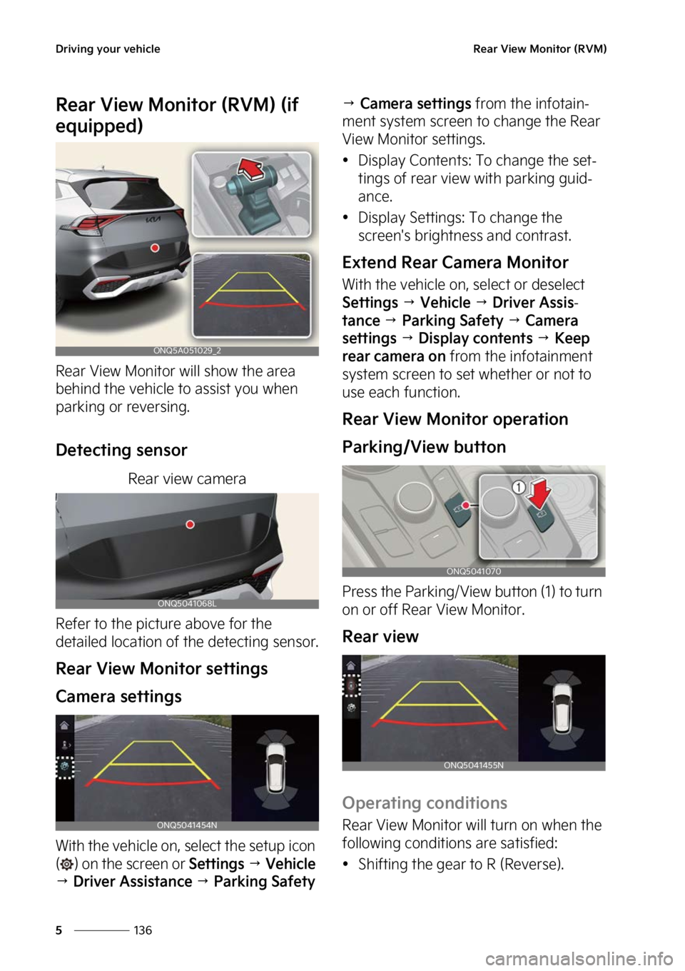 KIA SPORTAGE 2023  Owners Manual �%�S�J�W�J�O�H��Z�P�V�S��W�F�I�J�D�M�F
���
�
�3�F�B�S��7�J�F�X��.�P�O�J�U�P�S��	�3�7�.�

�3�F�B�S��7�J�F�X��.�P�O�J �U�P�S��	�3�7�.�
��	�J�G�
�F�R�V�J�Q�Q�F�E�

�3�F�B�S��7�J�F�X��.�P�