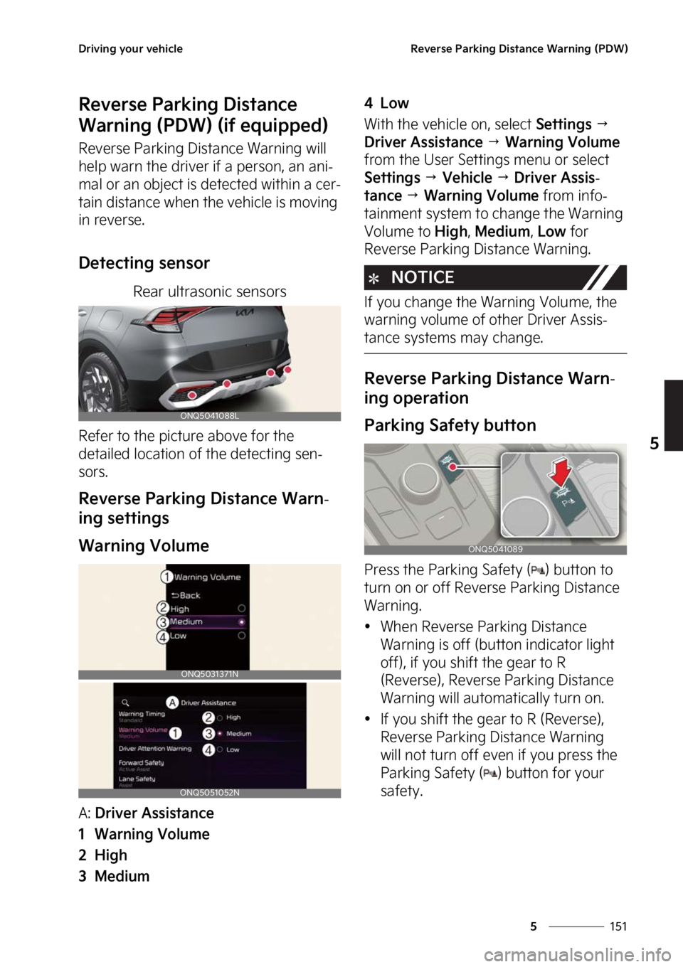 KIA SPORTAGE 2023  Owners Manual ���
�
�
�%�S�J�W�J�O�H��Z�P�V�S��W�F�I�J�D�M�F�3�F�W�F�S�T�F��1�B�S�L�J�O�H��%�J�T�U�B�O�D�F��8�B�S�O�J�O�H��	�1�%�8�

�3�F�W�F�S�T�F��1�B�S�L�J�O�H��%�J�T�U�B�O�D�F�
�8�B�S�O�J�O�H��	�