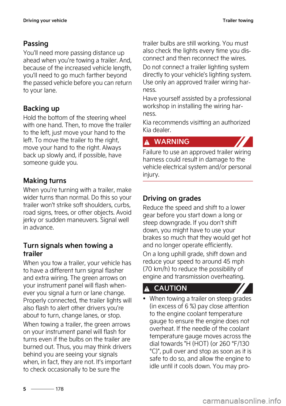 KIA SPORTAGE 2023  Owners Manual �%�S�J�W�J�O�H��Z�P�V�S��W�F�I�J�D�M�F
���
�
�5�S�B�J�M�F�S��U�P�X�J�O�H
�1�B�T�T�J�O�H
�:�P�V��M�M��O�F�F�E��N�P�S�F��Q�B�T�T�J�O�H��E�J�T�U�B�O�D�F��V�Q�
�B�I�F�B�E��X�I�F�O��Z�P�V�