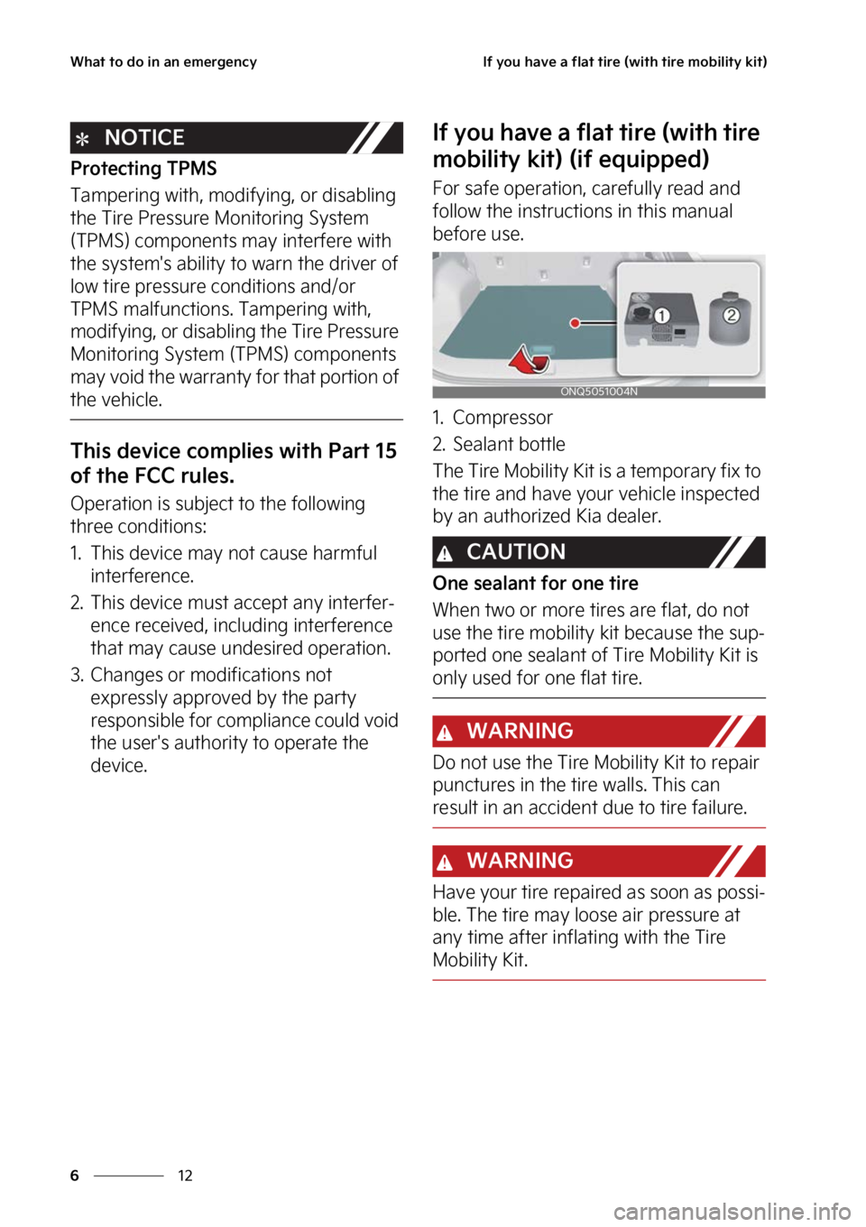 KIA SPORTAGE 2023  Owners Manual �8�I�B�U��U�P��E�P��J�O��B�O��F�N�F�S�H�F�O�D�Z
��
�
�*�G��Z�P�V��I�B�W�F��B��G�M�B�U��U�J�S�F��	�X�J�U�I��U�J�S�F��N�P�C�J�M�J�U�Z��L�J�U�

�/�0�5�*�$�&
�1�S�P�U�F�D�U�J�O�H��5�1�.�