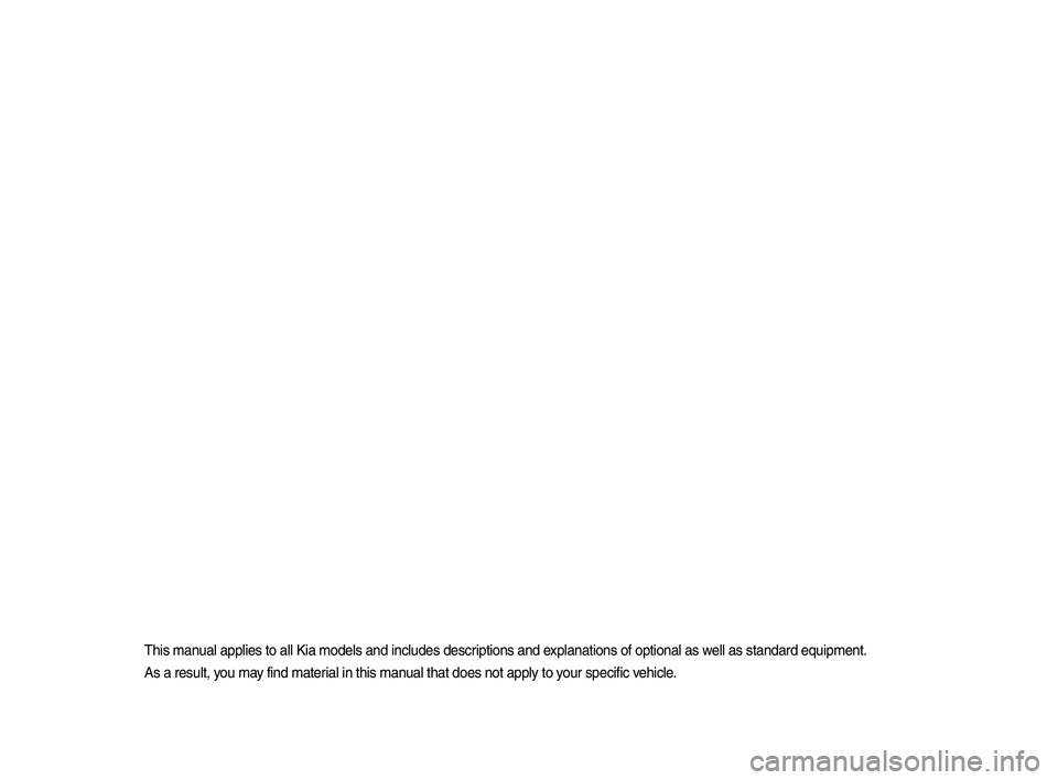 KIA SPORTAGE 2019 Audio Phone Projection Guide This manual applies to all\x Kia models and in\xcludes descriptions and explanations o\f opti\xonal as well as standard equ\xipment.
\bs a result, you may \find material in this manual that does not \ KIA SPORTAGE 2019 Audio Phone Projection Guide This manual applies to all\x Kia models and in\xcludes descriptions and explanations o\f opti\xonal as well as standard equ\xipment.
\bs a result, you may \find material in this manual that does not \