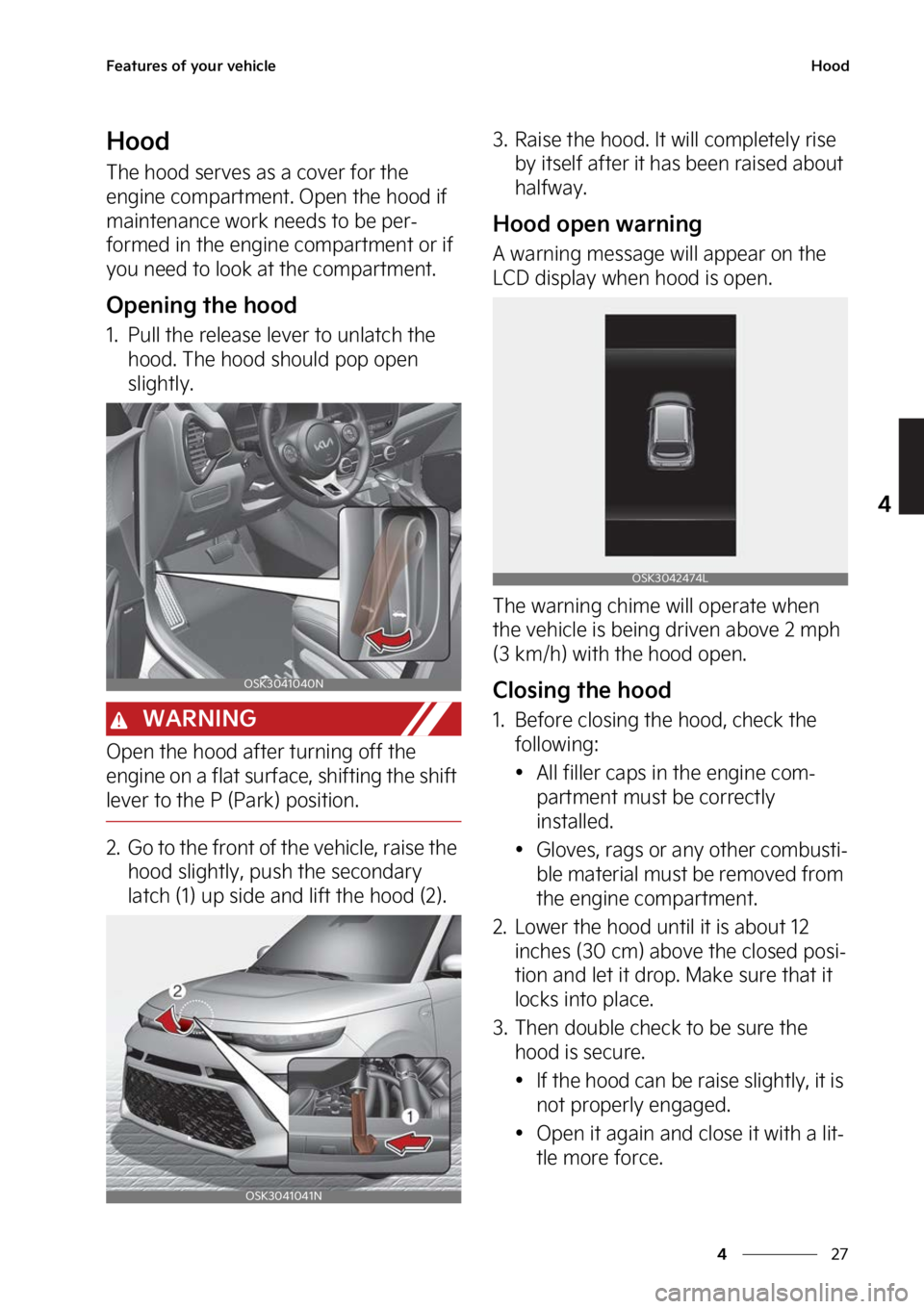 KIA SOUL 2023  Owners Manual ��
�
�
��F�B�U�V�S�F�T��P�G��Z�P�V�S��W�F�I�J�D�M�F�)�P�P�E
�)�P�P�E
�5�I�F��I�P�P�E��T�F�S�W�F�T��B�T��B��D�P�W�F�S��G�P�S��U�I�F�
�F�O�H�J�O�F��D�P�N�Q�B�S�U�N�F�O�U���0�Q�F�O��U