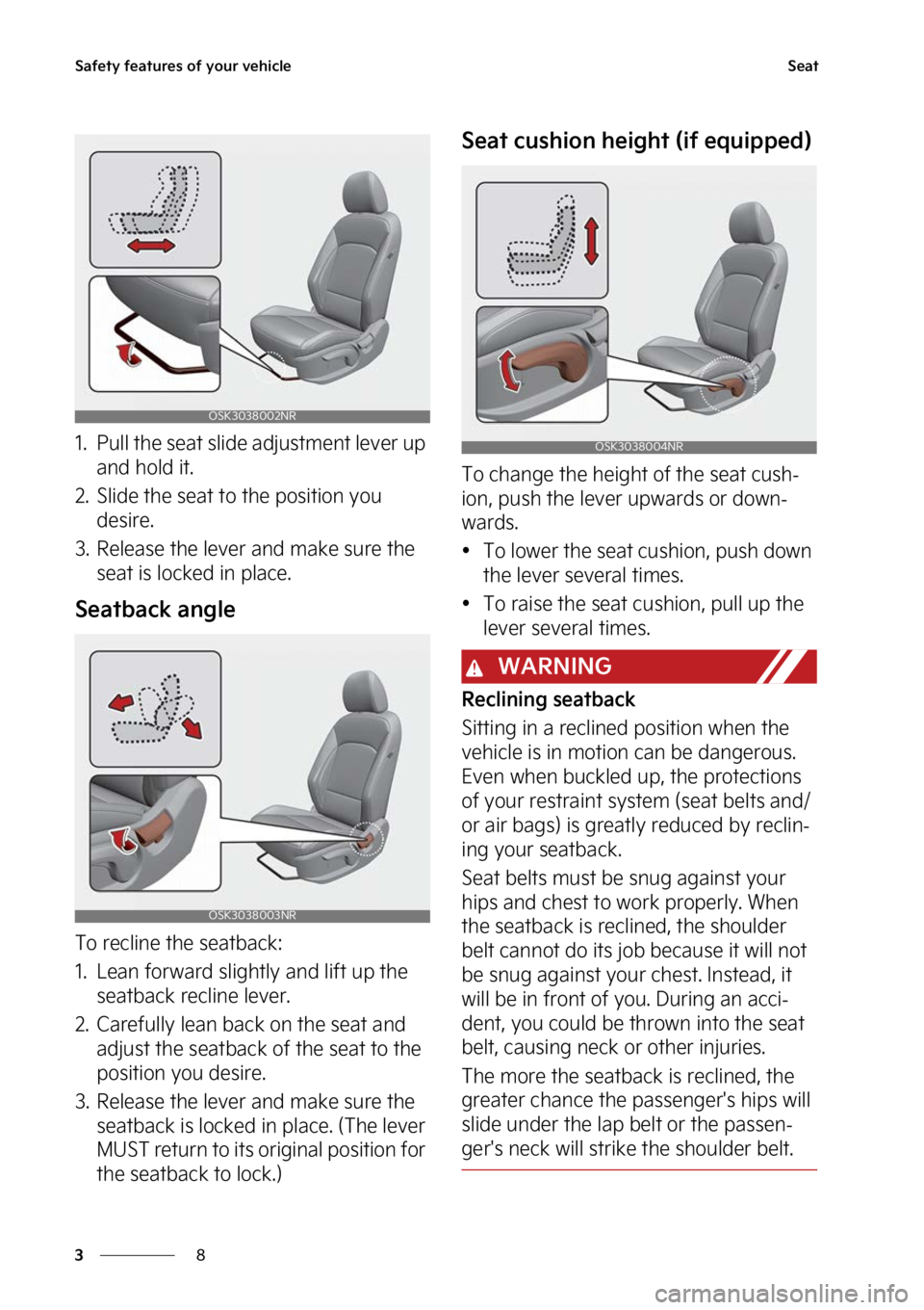 KIA SOUL 2023 Owners Manual �4�B�G�F�U�Z��G�F�B�U�V�S�F�T��P�G��Z�P�V�S��W�F�I�J�D�M�F
�
�
�4�F�B�U
�� �1�V�M�M��U�I�F��T�F�B�U��T�M�J�E�F��B�E�K�V�T�U�N�F�O�U��M�F�W�F�S��V�Q�
�B�O�E��I�P�M�E��J�U�
�� �4�M�J