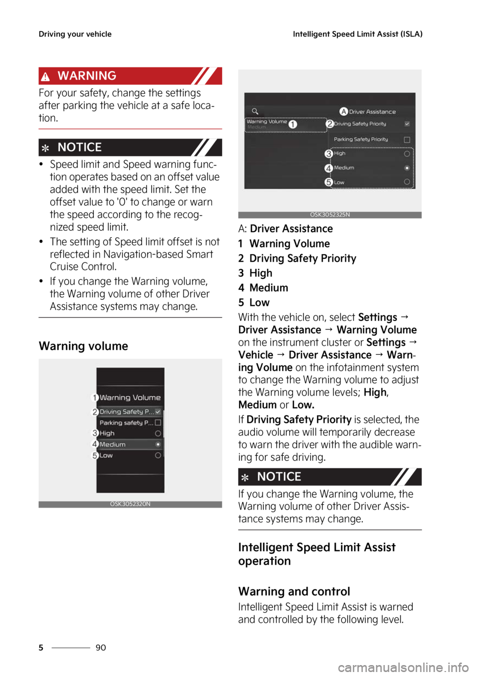 KIA SOUL 2023  Owners Manual �%�S�J�W�J�O�H��Z�P�V�S��W�F�I�J�D�M�F
��
�
�*�O�U�F�M�M�J�H�F�O�U��4�Q�F�F�E��-�J�N�J�U��"�T�T�J�T�U��	�*�4�-�"�

�8�"�3�/�*�/�(
��P�S��Z�P�V�S��T�B�G�F�U�Z�
��D�I�B�O�H�F��U�I�F��T�F�