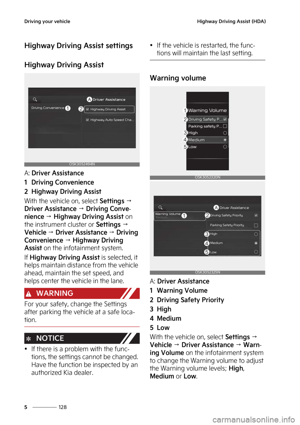 KIA SOUL 2023  Owners Manual �%�S�J�W�J�O�H��Z�P�V�S��W�F�I�J�D�M�F
���
�
�)�J�H�I�X�B�Z��%�S�J�W�J�O�H��"�T�T�J�T�U��	�)�%�"�

�)�J�H�I�X�B�Z��%�S�J�W�J�O�H��"�T�T�J�T�U��T�F�U�U�J�O�H�T
�)�J�H�I�X�B�Z��%�S�J�W�J�O�