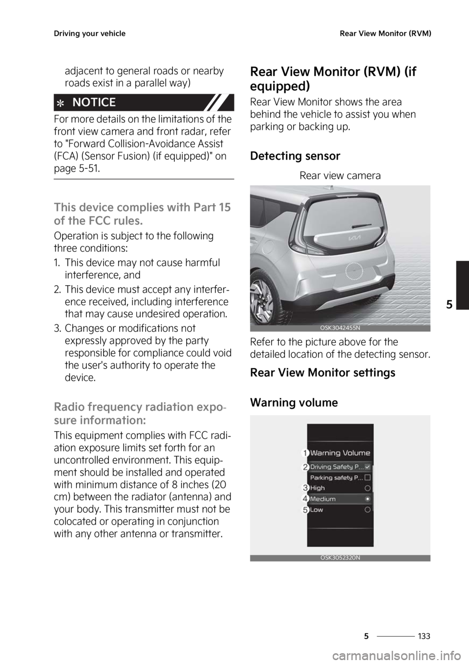 KIA SOUL 2023  Owners Manual ���
�
�
�%�S�J�W�J�O�H��Z�P�V�S��W�F�I�J�D�M�F�3�F�B�S��7�J�F�X��.�P�O�J�U�P�S��	�3�7�.�

�B�E�K�B�D�F�O�U��U�P��H�F�O�F�S�B�M��S�P�B�E�T��P�S��O�F�B�S�C�Z�
�S�P�B�E�T��F�Y�J�T�U��J�