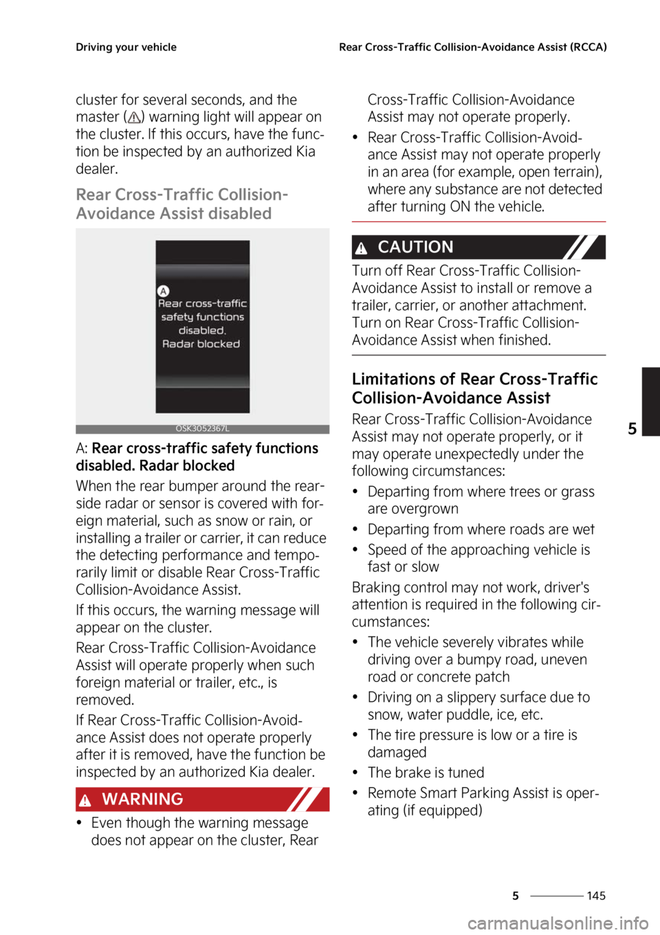 KIA SOUL 2023  Owners Manual ���
�
�
�%�S�J�W�J�O�H��Z�P�V�S��W�F�I�J�D�M�F�3�F�B�S��$�S�P�T�T��5�S�B�G�G�J�D��$�P�M�M�J�T�J�P�O��"�W�P�J�E�B�O�D�F��"�T�T�J�T�U��	�3�$�$�"�

�D�M�V�T�U�F�S��G�P�S��T�F�W�F�S�B�M��T