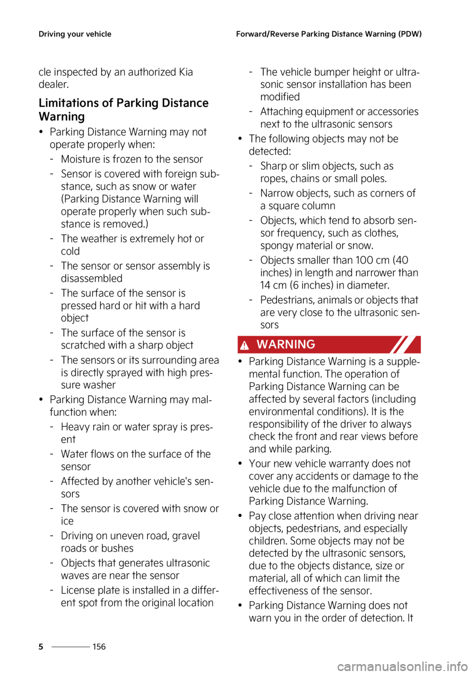 KIA SOUL 2023  Owners Manual �%�S�J�W�J�O�H��Z�P�V�S��W�F�I�J�D�M�F
���
�
��P�S�X�B�S�E��3�F�W�F�S�T�F��1�B�S�L�J�O�H��%�J�T�U�B�O�D�F��8�B�S�O�J�O�H��	�1�%�8�

�D�M�F��J�O�T�Q�F�D�U�F�E��C�Z��B�O��B�V�U�I�P�S�J�[