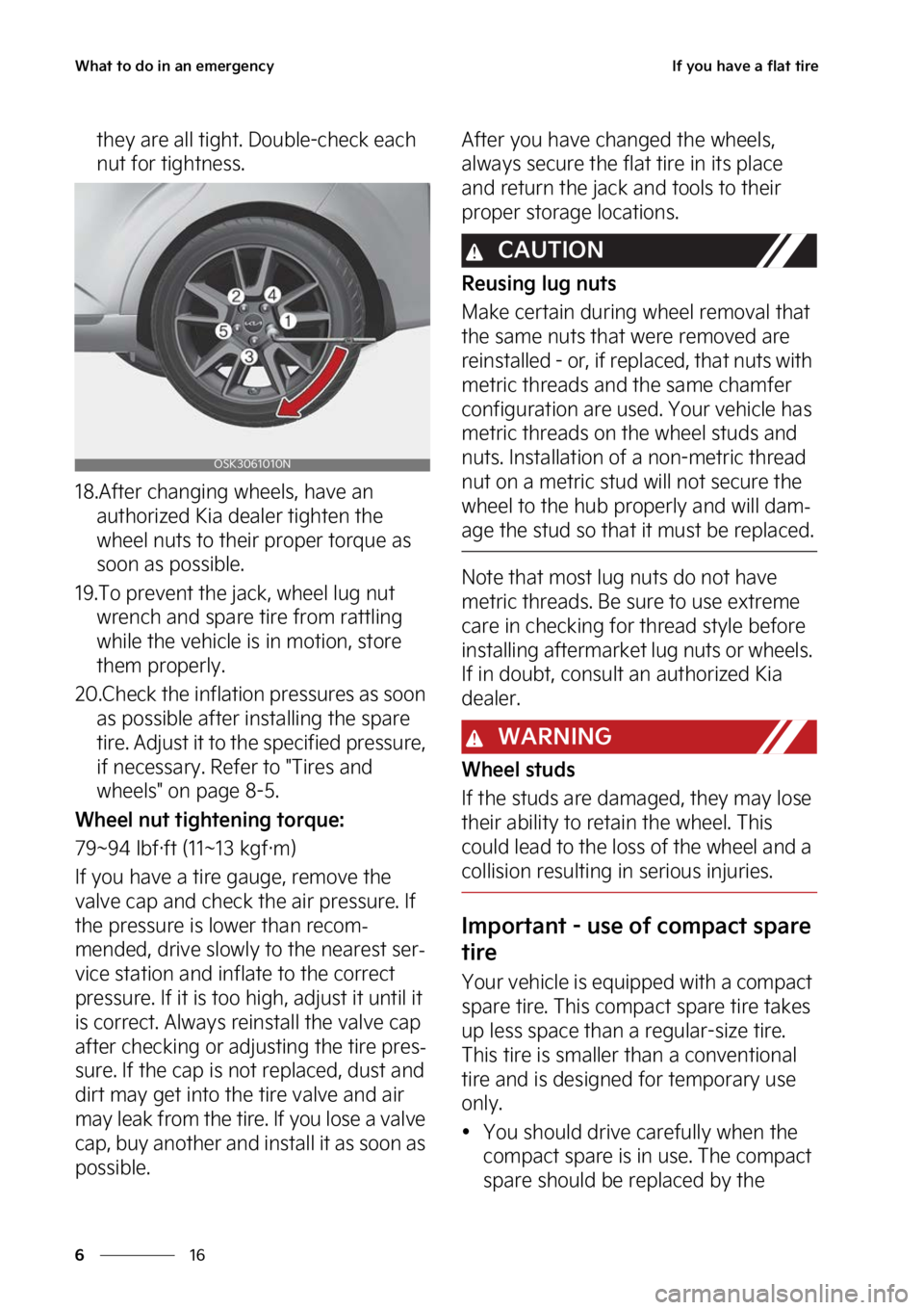 KIA SOUL 2023  Owners Manual �8�I�B�U��U�P��E�P��J�O��B�O��F�N�F�S�H�F�O�D�Z
��
�
�*�G��Z�P�V��I�B�W�F��B��G�M�B�U��U�J�S�F
�U�I�F�Z��B�S�F��B�M�M��U�J�H�I�U���%�P�V�C�M�F��D�I�F�D�L��F�B�D�I�
�O�V�U��G�P�S�