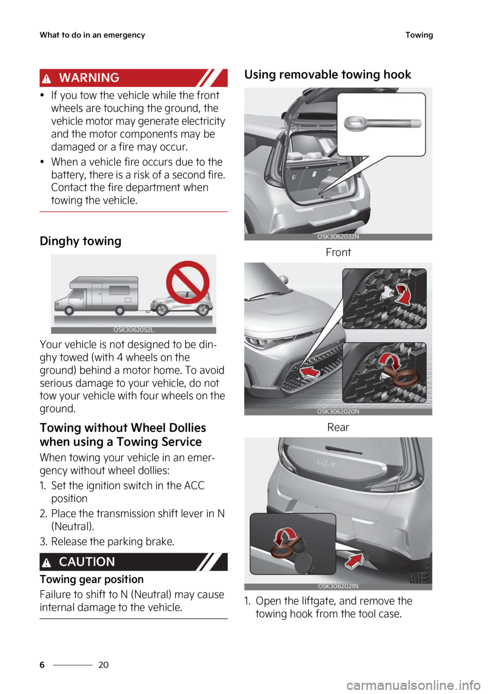 KIA SOUL 2023  Owners Manual �8�I�B�U��U�P��E�P��J�O��B�O��F�N�F�S�H�F�O�D�Z
��
�
�5�P�X�J�O�H
�8�"�3�/�*�/�(
