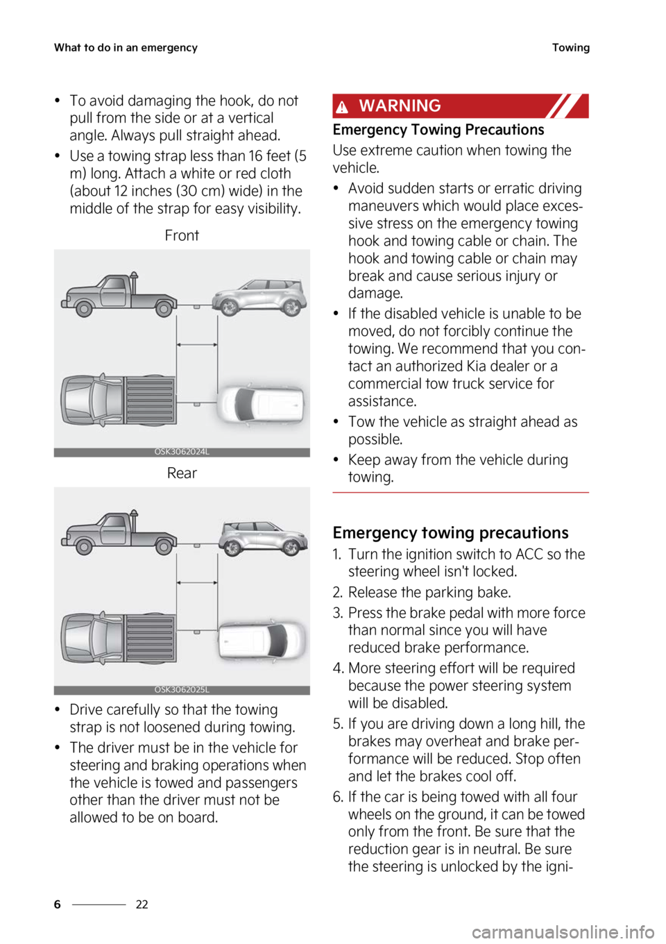 KIA SOUL 2023  Owners Manual �8�I�B�U��U�P��E�P��J�O��B�O��F�N�F�S�H�F�O�D�Z
��
�
�5�P�X�J�O�H
