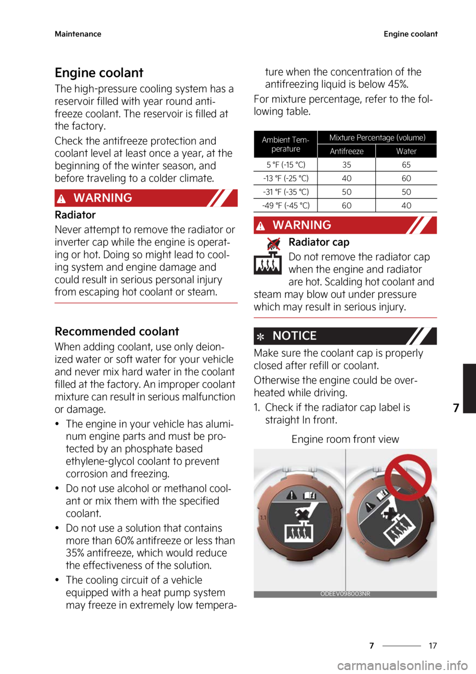 KIA SOUL 2023  Owners Manual ��
�
�
�.�B�J�O�U�F�O�B�O�D�F�&�O�H�J�O�F��D�P�P�M�B�O�U
�&�O�H�J�O�F��D�P�P�M�B�O�U
�5�I�F��I�J�H�I��Q�S�F�T�T�V�S�F��D�P�P�M�J�O�H��T�Z�T�U�F�N��I�B�T��B�
�S�F�T�F�S�W�P�J�S��G�J�M�M�F