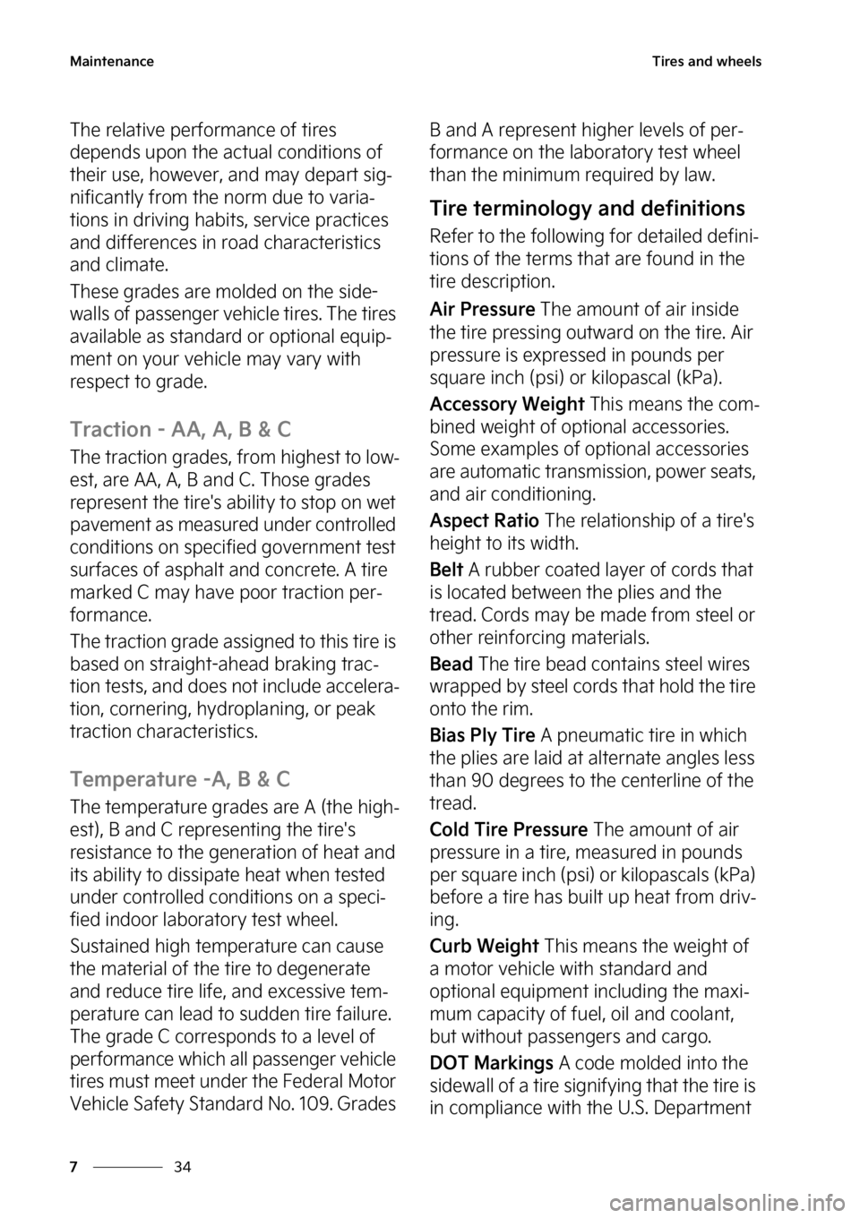 KIA SOUL 2023  Owners Manual �.�B�J�O�U�F�O�B�O�D�F
��
�
�5�J�S�F�T��B�O�E��X�I�F�F�M�T
�5�I�F��S�F�M�B�U�J�W�F��Q�F�S�G�P�S�N�B�O�D�F��P�G��U�J�S�F�T�
�E�F�Q�F�O�E�T��V�Q�P�O��U�I�F��B�D�U�V�B�M��D�P�O�E�J�U�J�P�O�