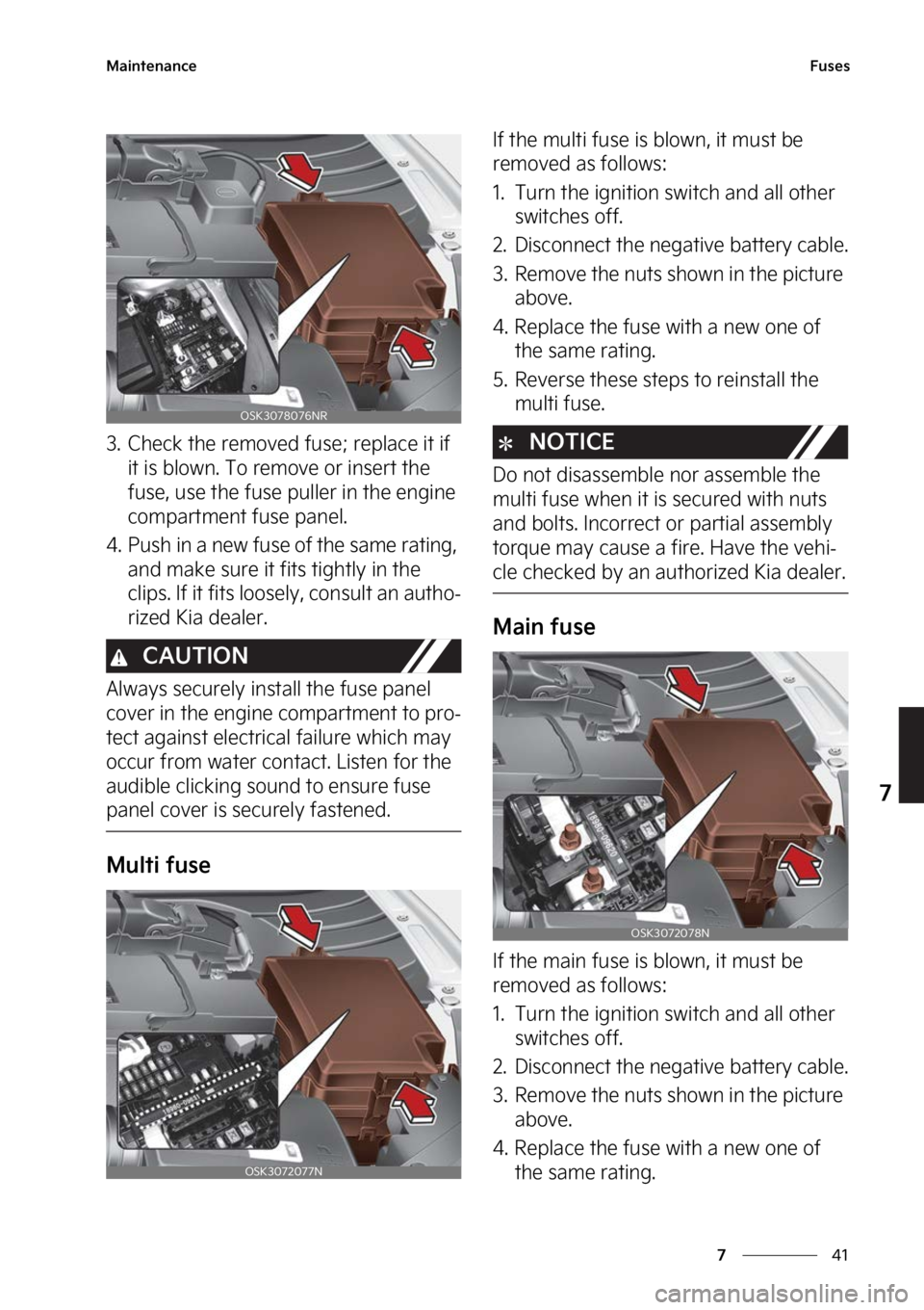 KIA SOUL 2023  Owners Manual ��
�
�
�.�B�J�O�U�F�O�B�O�D�F��V�T�F�T
�� �$�I�F�D�L��U�I�F��S�F�N�P�W�F�E��G�V�T�F���S�F�Q�M�B�D�F��J�U��J�G��J�U��J�T��C�M�P�X�O���5�P��S�F�N�P �W�F��P�S��J�O�T�F�S�U��U�I�F�