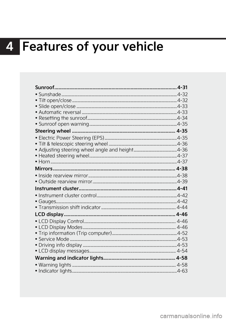 KIA SOUL 2023 Manual PDF ���F�B�U�V�S�F�T��P�G��Z�P�V�S��W�F�I�J�D�M�F
�4�V�O�S�P�P�G��������������������������������������������������������������������