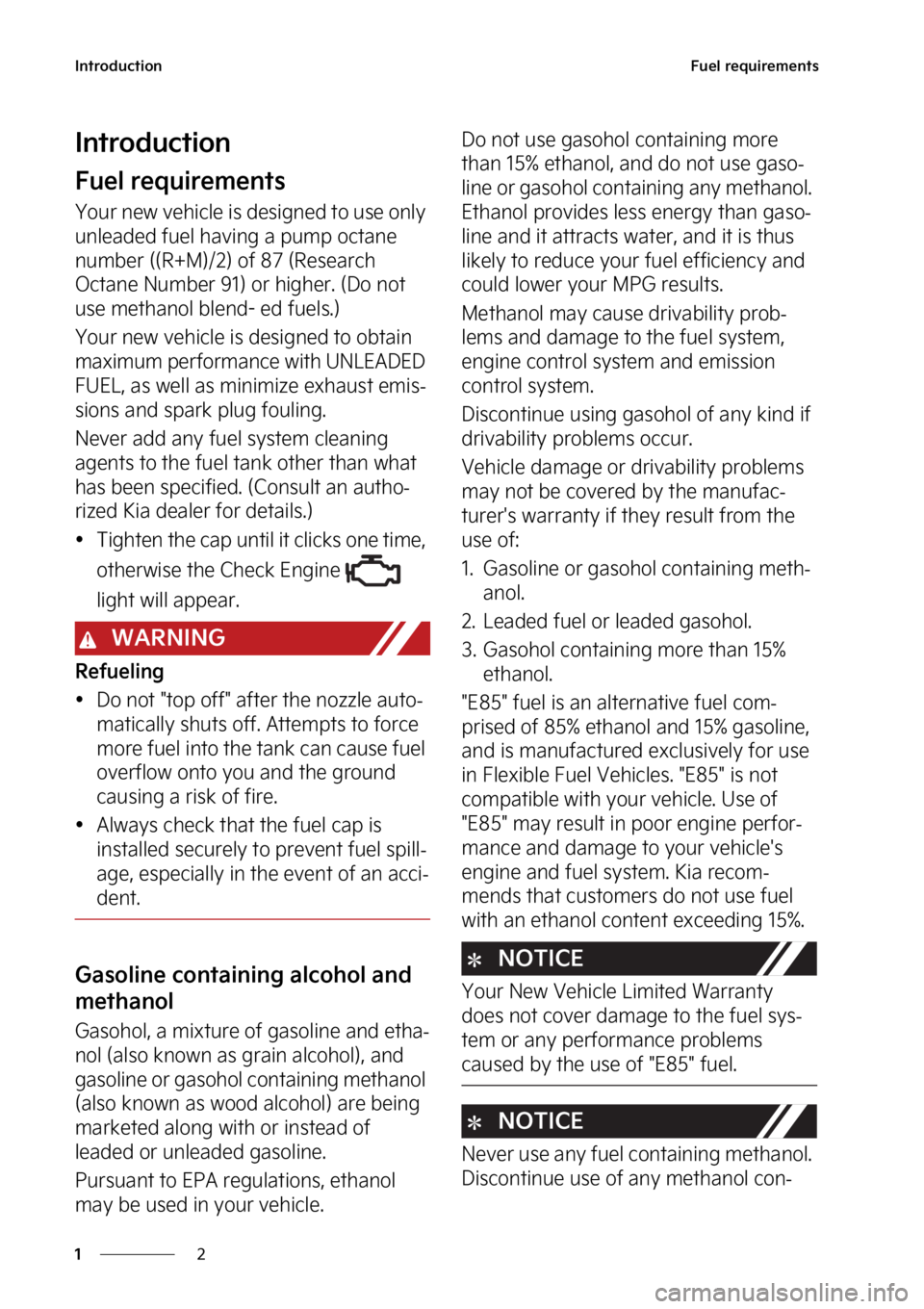 KIA SOUL 2023  Owners Manual �*�O�U�S�P�E�V�D�U�J�P�O
�
�
��V�F�M��S�F�R�V�J�S�F�N�F�O�U�T
�*�O�U�S�P�E�V�D�U�J�P�O
��V�F�M��S�F�R�V�J�S�F�N�F�O�U�T
�:�P�V�S��O�F�X��W�F�I�J�D�M�F��J�T��E�F�T�J�H�O�F�E��U�P��V�T�F��P