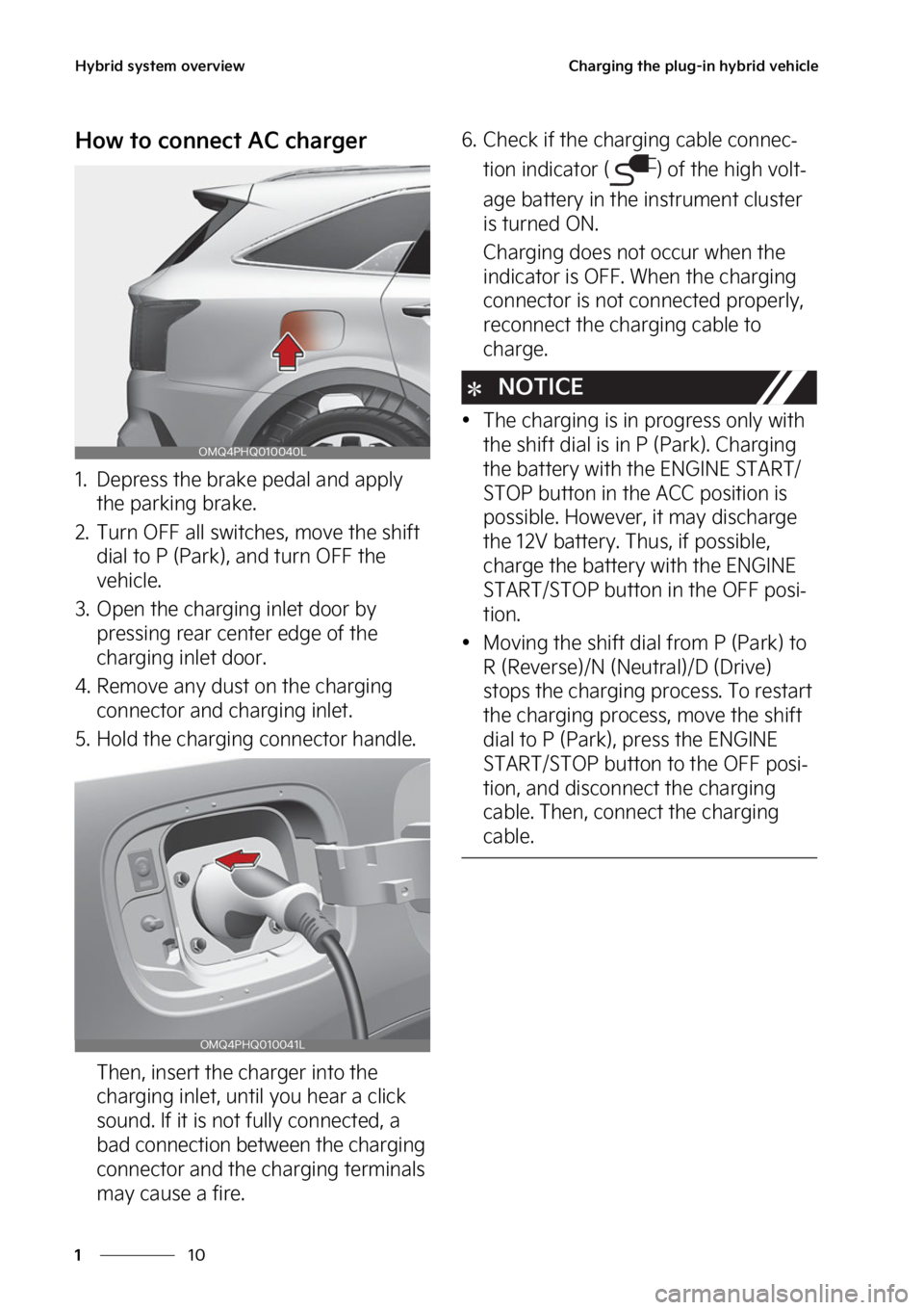 KIA SORENTO PHEV 2023 User Guide �)�Z�C�S�J�E��T�Z�T�U�F�N��P�W�F�S�W�J�F�X
��
�
�$�I�B�S�H�J�O�H��U�I�F��Q�M�V�H��J�O��I�Z�C�S�J�E��W�F�I�J�D�M�F
�)�P�X��U�P��D�P�O�O�F�D�U��"�$��D�I�B�S�H�F�S
�� �%�F�Q�S�F�T�T��U�I