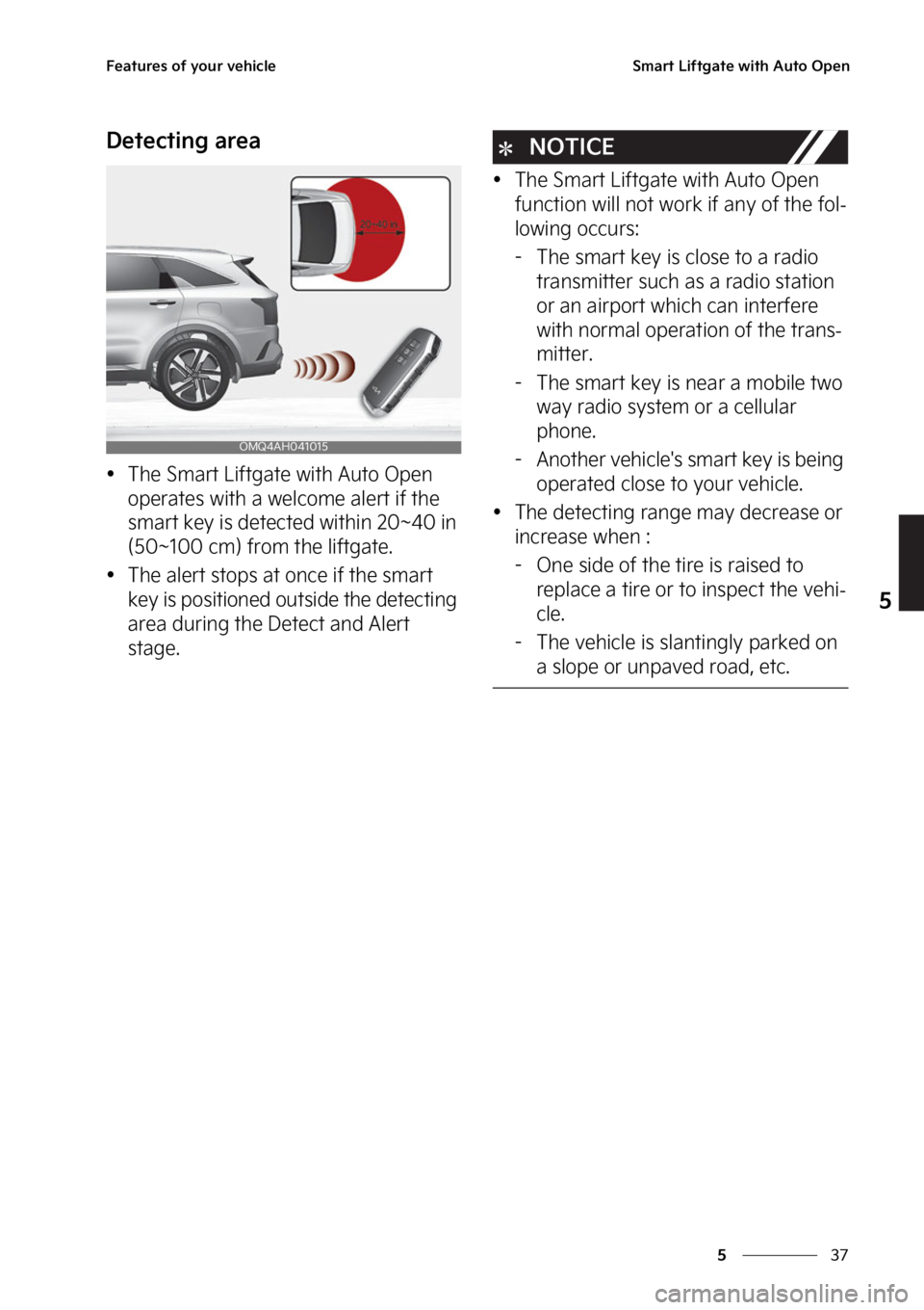 KIA SORENTO PHEV 2023  Owners Manual ��
�
�
��F�B�U�V�S�F�T��P�G��Z�P�V�S��W�F�I�J�D�M�F�4�N�B�S�U��-�J�G�U�H�B�U�F��X�J�U�I��"�V�U�P��0�Q�F�O
�%�F�U�F�D�U�J�O�H��B�S�F�B
