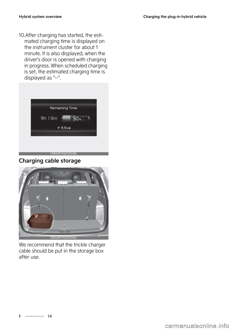 KIA SORENTO PHEV 2023 Owners Manual �)�Z�C�S�J�E��T�Z�T�U�F�N��P�W�F�S�W�J�F�X
��
�
�$�I�B�S�H�J�O�H��U�I�F��Q�M�V�H��J�O��I�Z�C�S�J�E��W�F�I�J�D�M�F
����"�G�U�F�S��D�I�B�S�H�J�O�H��I�B �T��T�U�B�S�U�F�E�
��U�I�F��F�T�