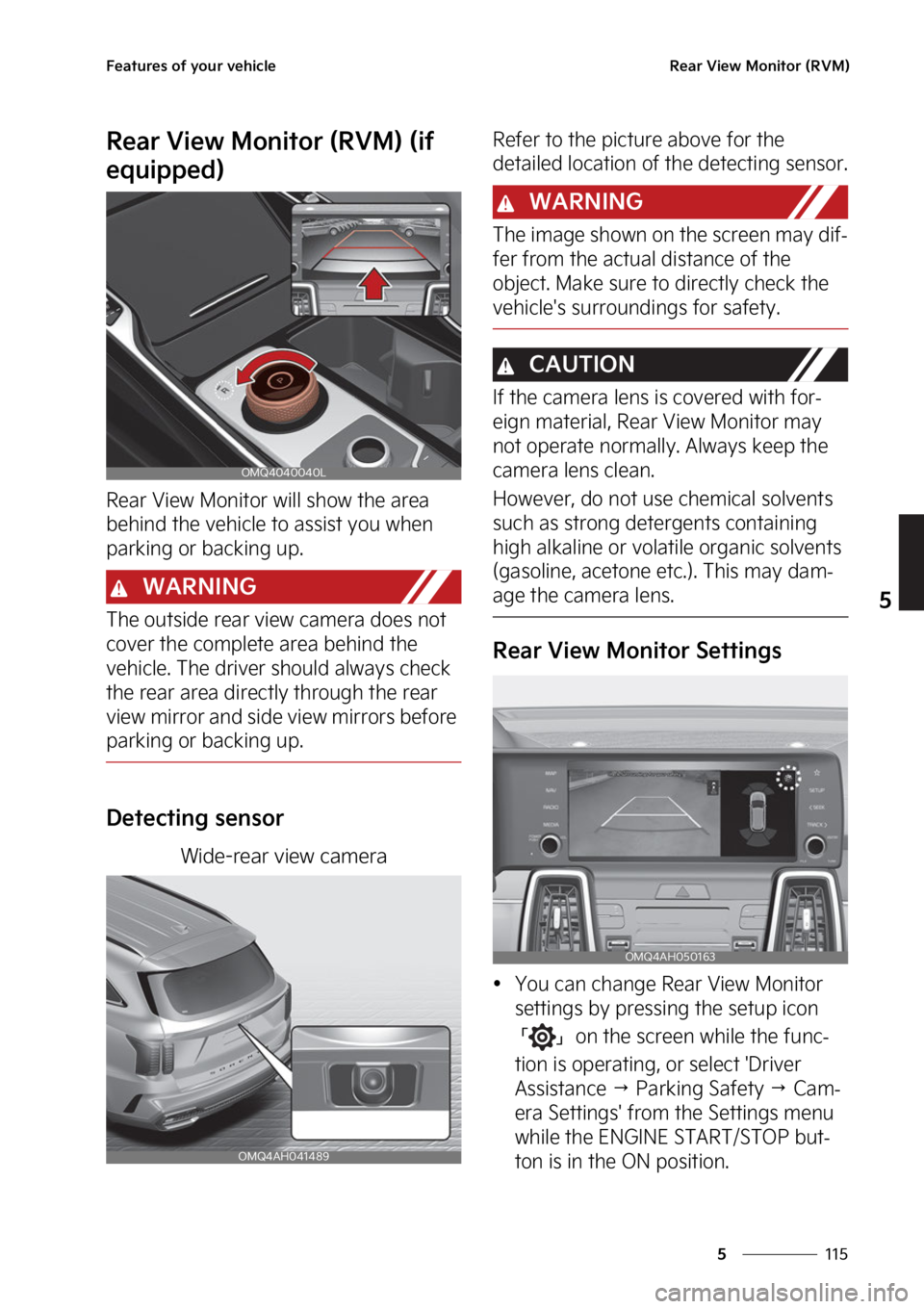 KIA SORENTO PHEV 2023  Owners Manual ���
�
�
��F�B�U�V�S�F�T��P�G��Z�P�V�S��W�F�I�J�D�M�F�3�F�B�S��7�J�F�X��.�P�O�J�U�P�S��	�3�7�.�

�3�F�B�S��7�J�F�X��.�P�O�J�U�P�S��	�3�7�.�
��	�J�G�
�F�R�V�J�Q�Q�F�E�

�3�F�B�S��7�J�F