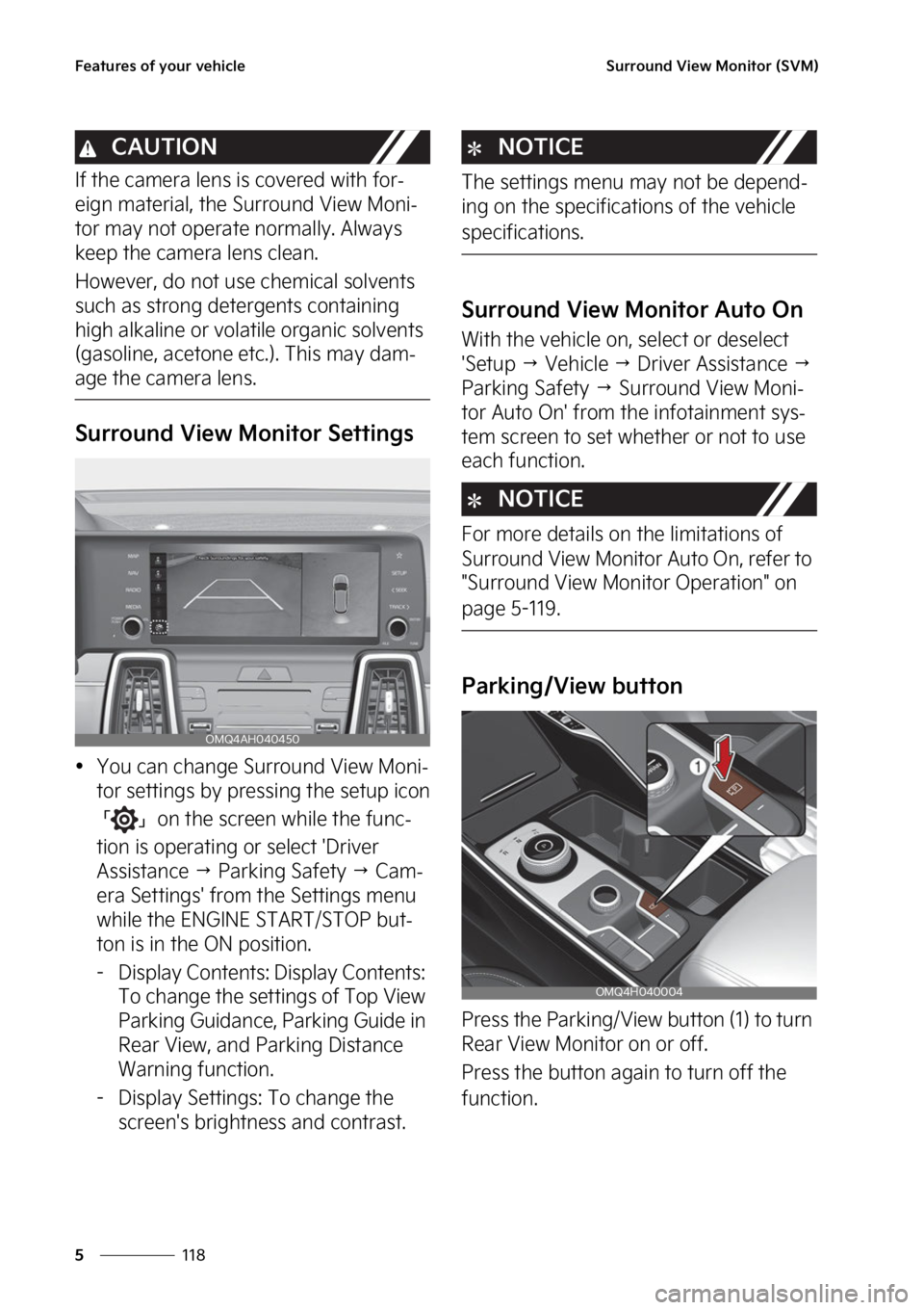 KIA SORENTO PHEV 2023  Owners Manual ��F�B�U�V�S�F�T��P�G��Z�P�V�S��W�F�I�J�D�M�F
���
�
�4�V�S�S�P�V�O�E��7�J�F�X��.�P�O�J�U�P�S��	�4�7�.�

�$�"�6�5�*�0�/
�*�G��U�I�F��D�B�N�F�S�B��M�F�O�T��J�T��D�P�W�F�S�F�E��X�J�U�I��