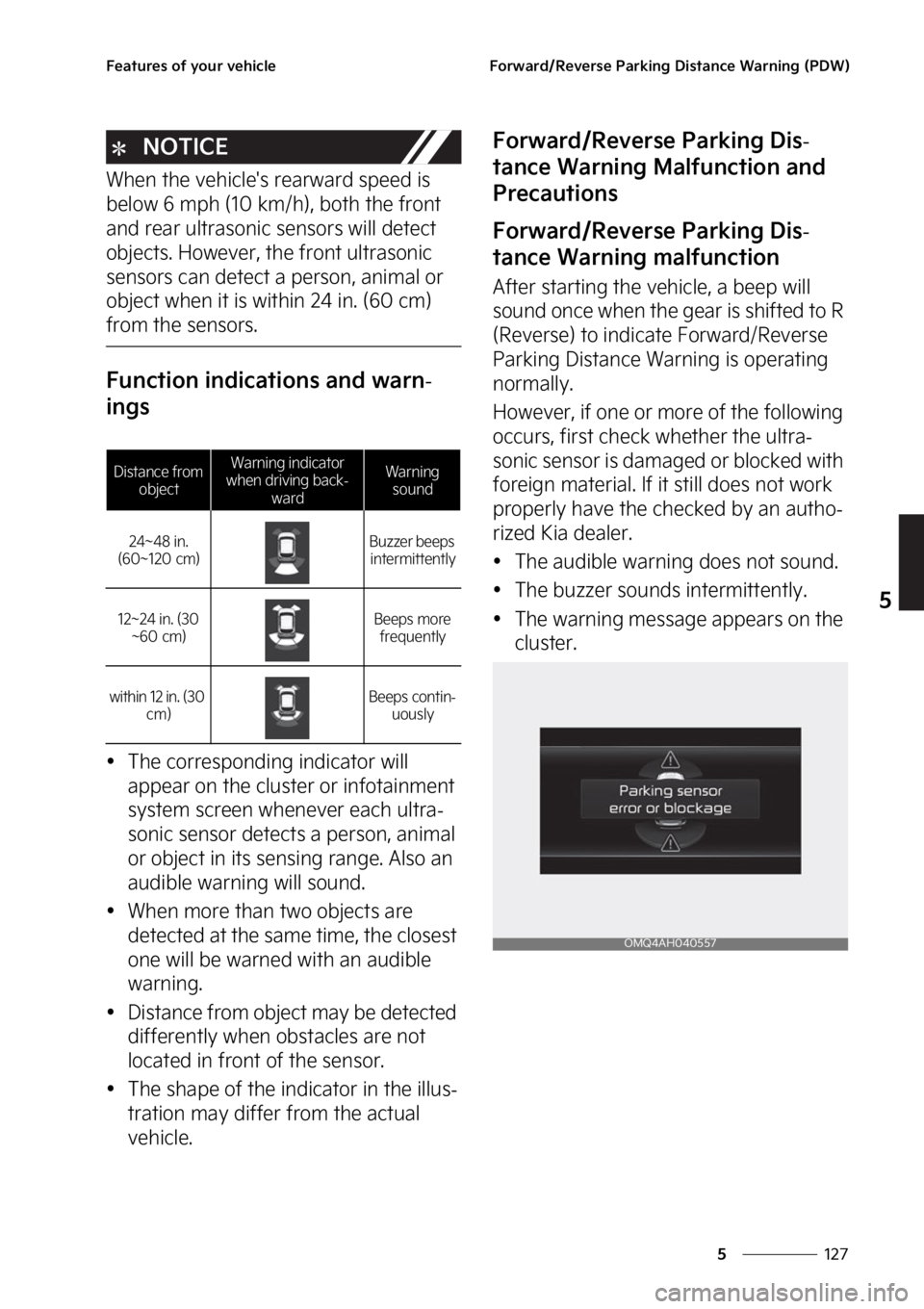 KIA SORENTO PHEV 2023  Owners Manual ���
�
�
��F�B�U�V�S�F�T��P�G��Z�P�V�S��W�F�I�J�D�M�F��P�S�X�B�S�E��3�F�W�F�S�T�F��1�B�S�L�J�O�H��%�J�T�U�B�O�D�F��8�B�S�O�J�O�H��	�1�%�8�

�/�0�5�*�$�&
�8�I�F�O��U�I�F��W�F�I�J�D�M�F�