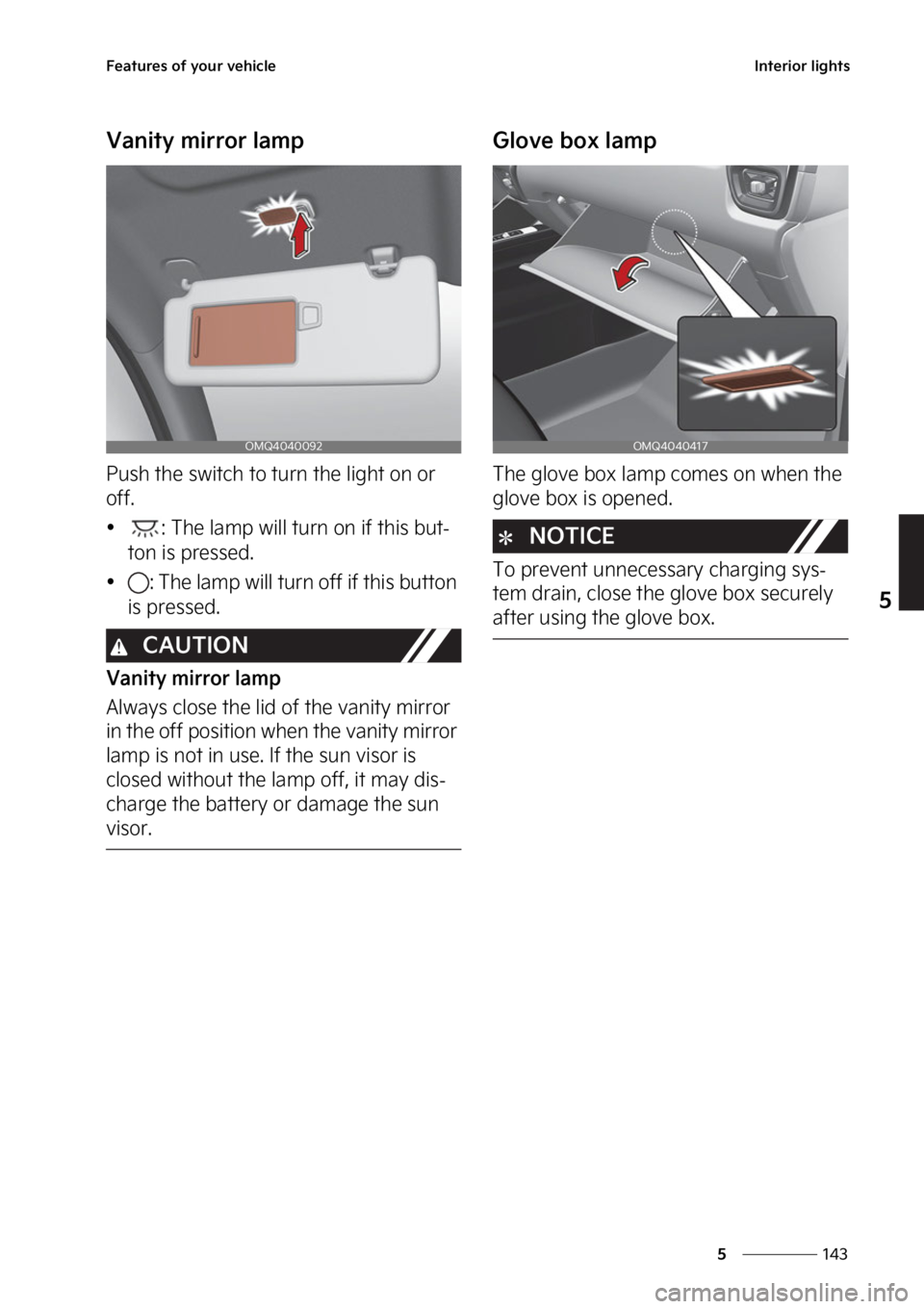 KIA SORENTO PHEV 2023  Owners Manual ���
�
�
��F�B�U�V�S�F�T��P�G��Z�P�V�S��W�F�I�J�D�M�F�*�O�U�F�S�J�P�S��M�J�H�I�U�T
�7�B�O�J�U�Z��N�J�S�S�P�S��M�B�N�Q
�1�V�T�I��U�I�F��T�X�J�U�D�I��U�P��U�V�S�O��U�I�F��M�J�H�I�U��P�