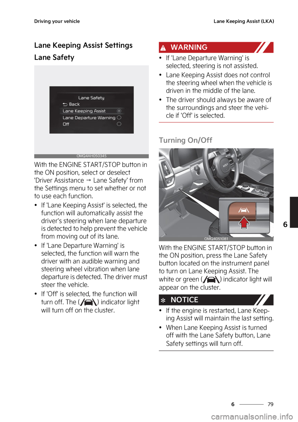 KIA SORENTO PHEV 2023  Owners Manual ��
�
�
�%�S�J�W�J�O�H��Z�P�V�S��W�F�I�J�D�M�F�-�B�O�F��,�F�F�Q�J�O�H��"�T�T�J�T�U��	�-�,�"�

�-�B�O�F��,�F�F�Q�J�O�H��"�T�T�J�T�U��4�F�U�U�J�O�H�T
�-�B�O�F��4�B�G�F�U�Z
�8�J�U�I��U�I�F�