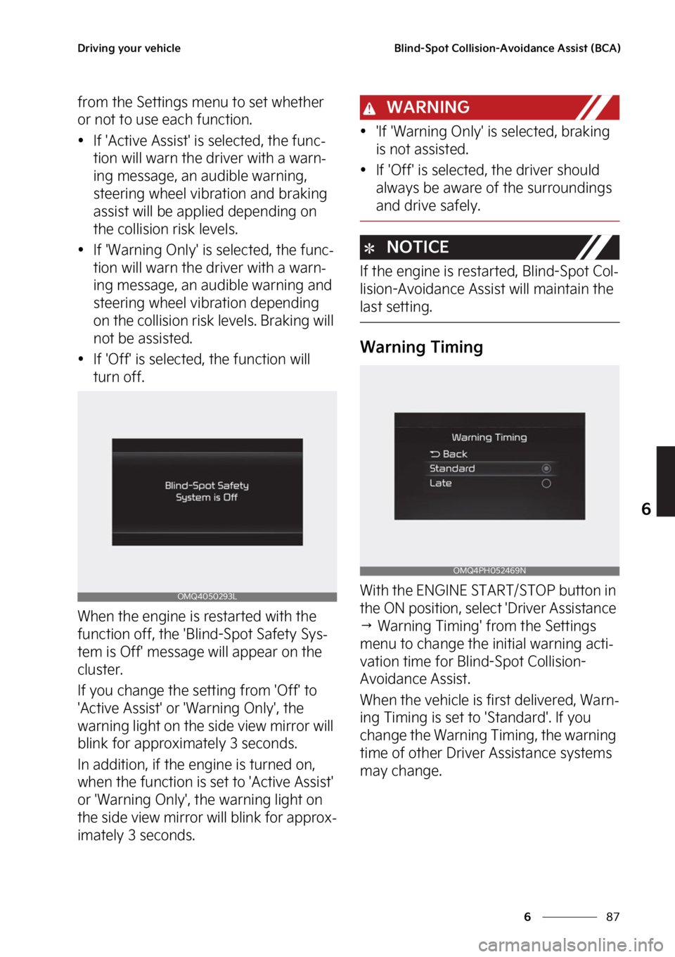 KIA SORENTO PHEV 2023  Owners Manual ��
�
�
�%�S�J�W�J�O�H��Z�P�V�S��W�F�I�J�D�M�F�#�M�J�O�E��4�Q�P�U��$�P�M�M�J�T�J�P�O��"�W�P�J�E�B�O�D�F��"�T�T�J�T�U��	�#�$�"�

�G�S�P�N��U�I�F��4�F�U�U�J�O�H�T��N�F�O�V��U�P��T�F�U��X