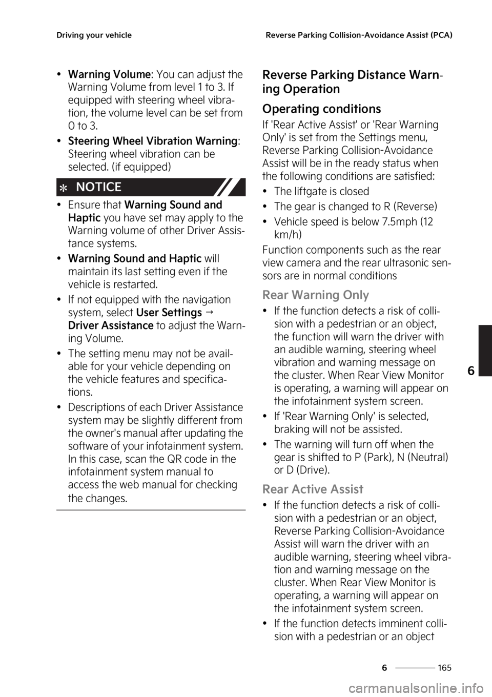 KIA SORENTO PHEV 2023  Owners Manual ���
�
�
�%�S�J�W�J�O�H��Z�P�V�S��W�F�I�J�D�M�F�3�F�W�F�S�T�F��1�B�S�L�J�O�H��$�P�M�M�J�T�J�P�O��"�W�P�J�E�B�O�D�F��"�T�T�J�T�U��	�1�$�"�

·�8�B�S�O�J�O�H��7�P�M�V�N�F���:�P�V��D�B�O�
