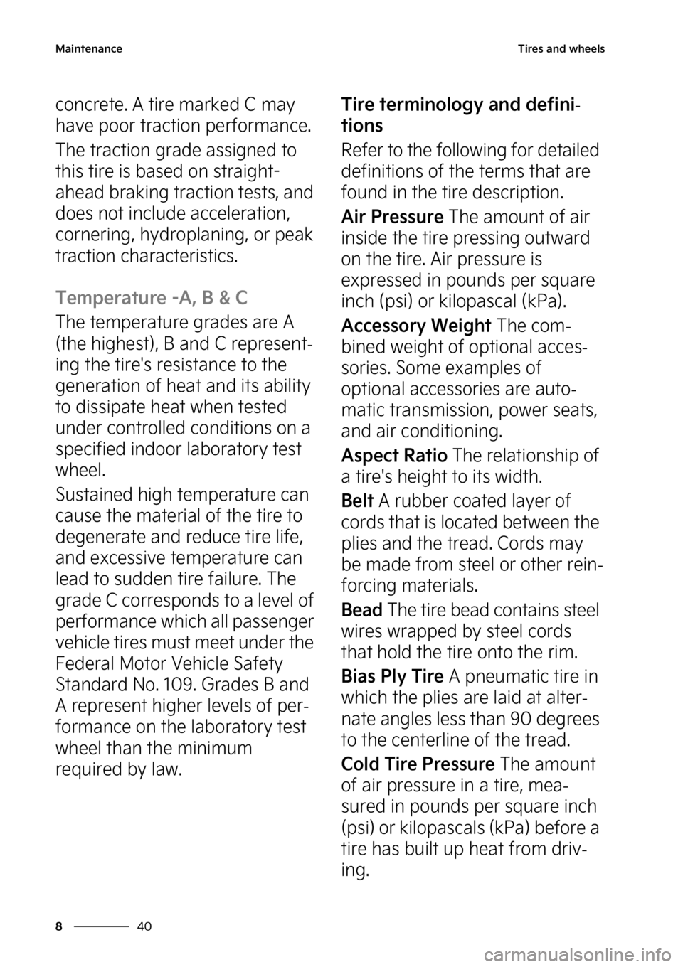 KIA SORENTO PHEV 2023  Owners Manual �.�B�J�O�U�F�O�B�O�D�F
��
�
�5�J�S�F�T��B�O�E��X�I�F�F�M�T
�D�P�O�D�S�F�U�F���"��U�J�S�F��N�B�S�L�F�E��$��N�B�Z�
�I�B�W�F��Q�P�P�S��U�S�B�D�U�J�P�O��Q�F�S�G�P�S�N�B�O�D�F�
�5�I�F��U�S