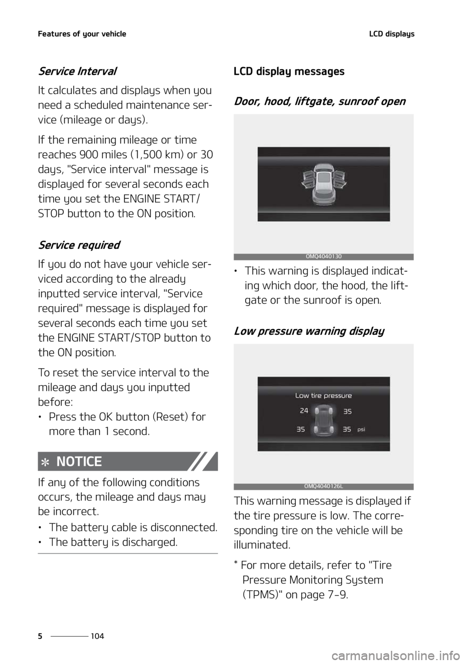 KIA SORENTO PHEV 2022  Owners Manual ��F�B�U�V�S�F�T��P�G��Z�P�V�S��W�F�I�J�D�M�F
���
�
�-�$�%��E�J�T�Q�M�B�Z�T
�4�F�S�W�J�D�F��*�O�U�F�S�W�B�M
�*�U��D�B�M�D�V�M�B�U�F�T��B�O�E��E�J�T�Q�M�B�Z�T��X�I�F�O��Z�P�V�
�O�F�F�E�